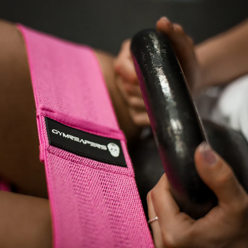 Grip Hip Bands - Black/Pink - Image 3