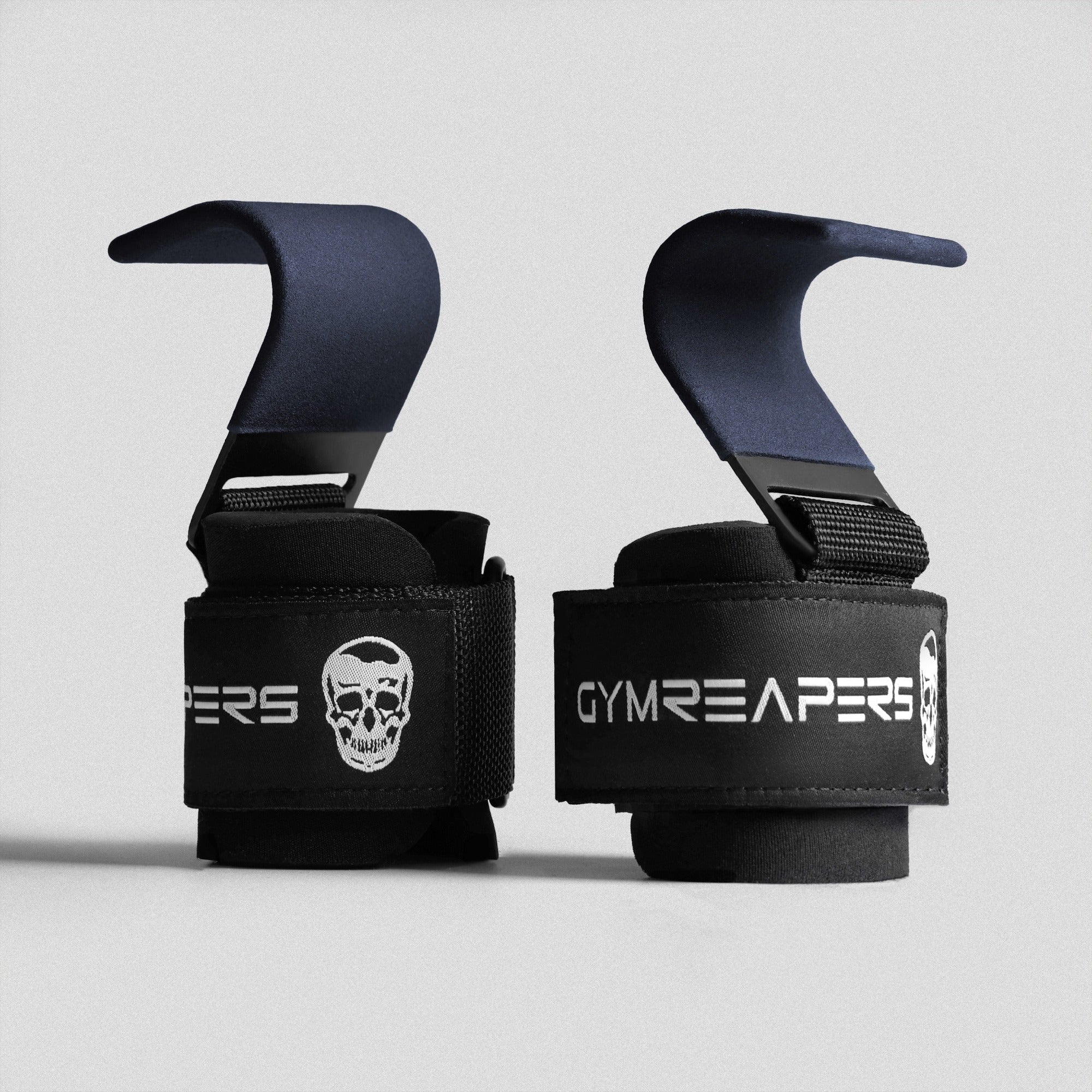 Gymreapers Lifting Hooks - Navy - Image 2