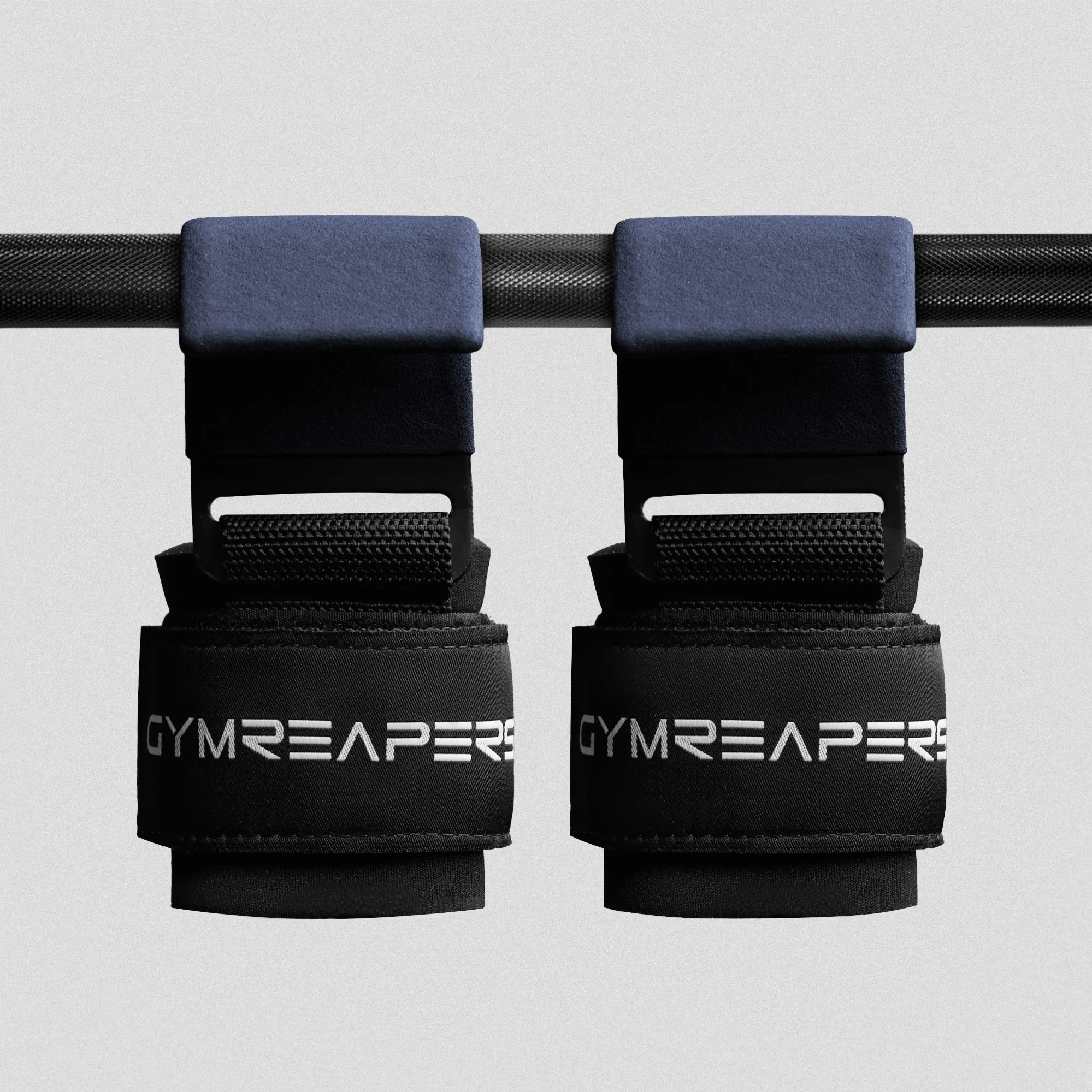 Gymreapers Lifting Hooks - Navy - Image 3