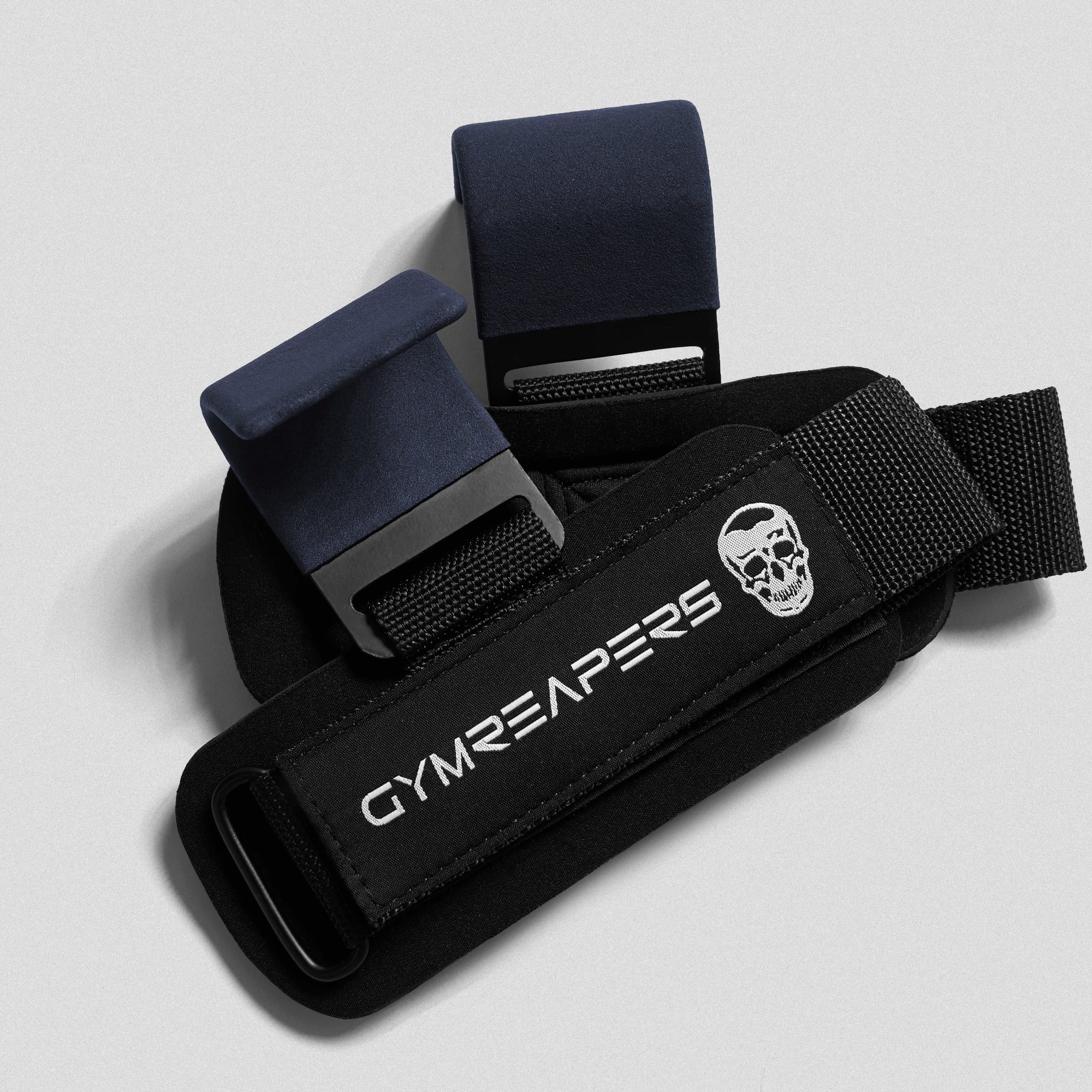 Gymreapers Lifting Hooks - Navy - Image 4