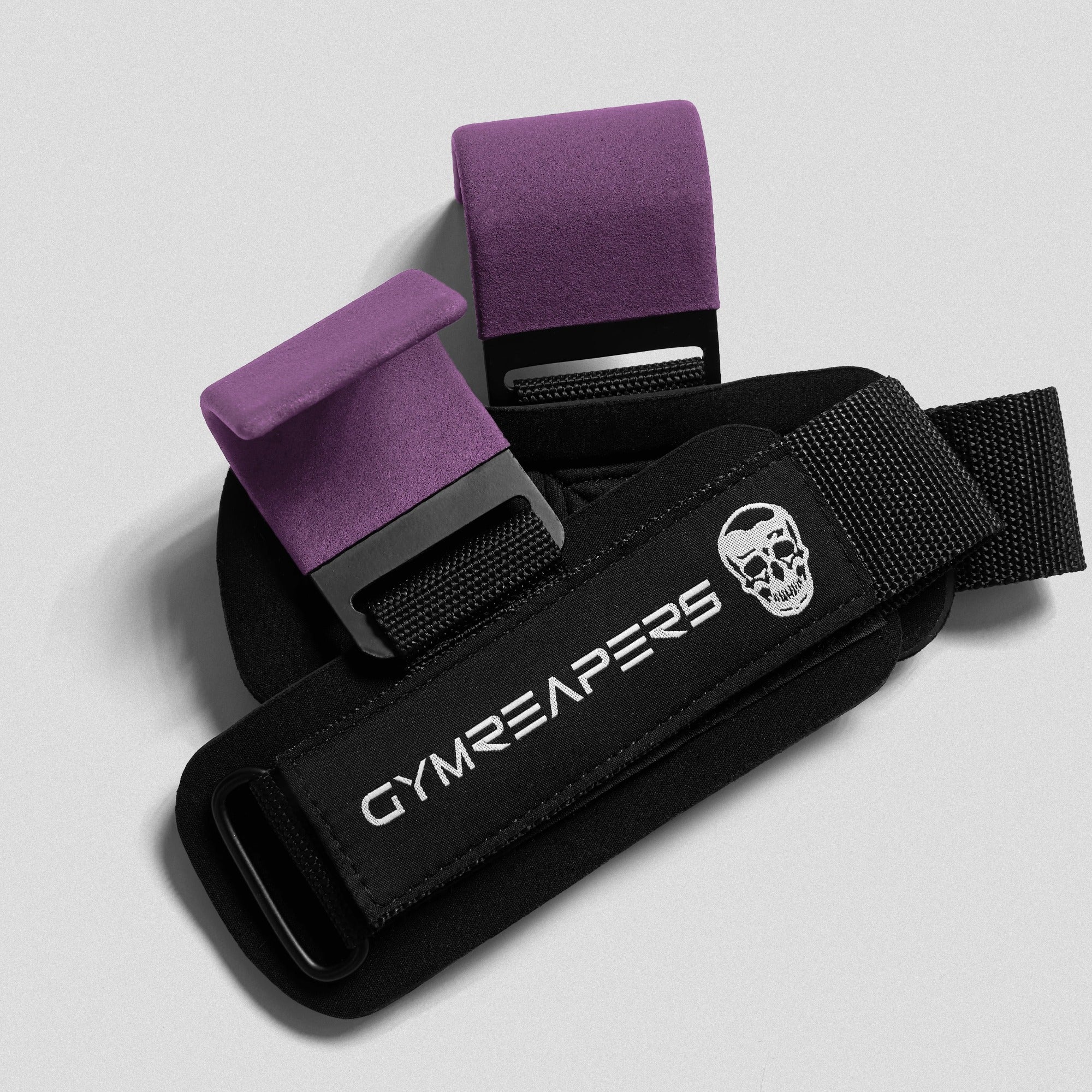 Gymreapers Lifting Hooks - Purple - Image 4
