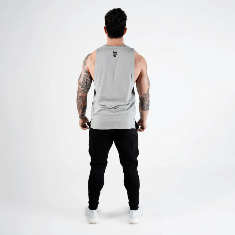 Gymreapers Muscle Tank - Stone - Image 2