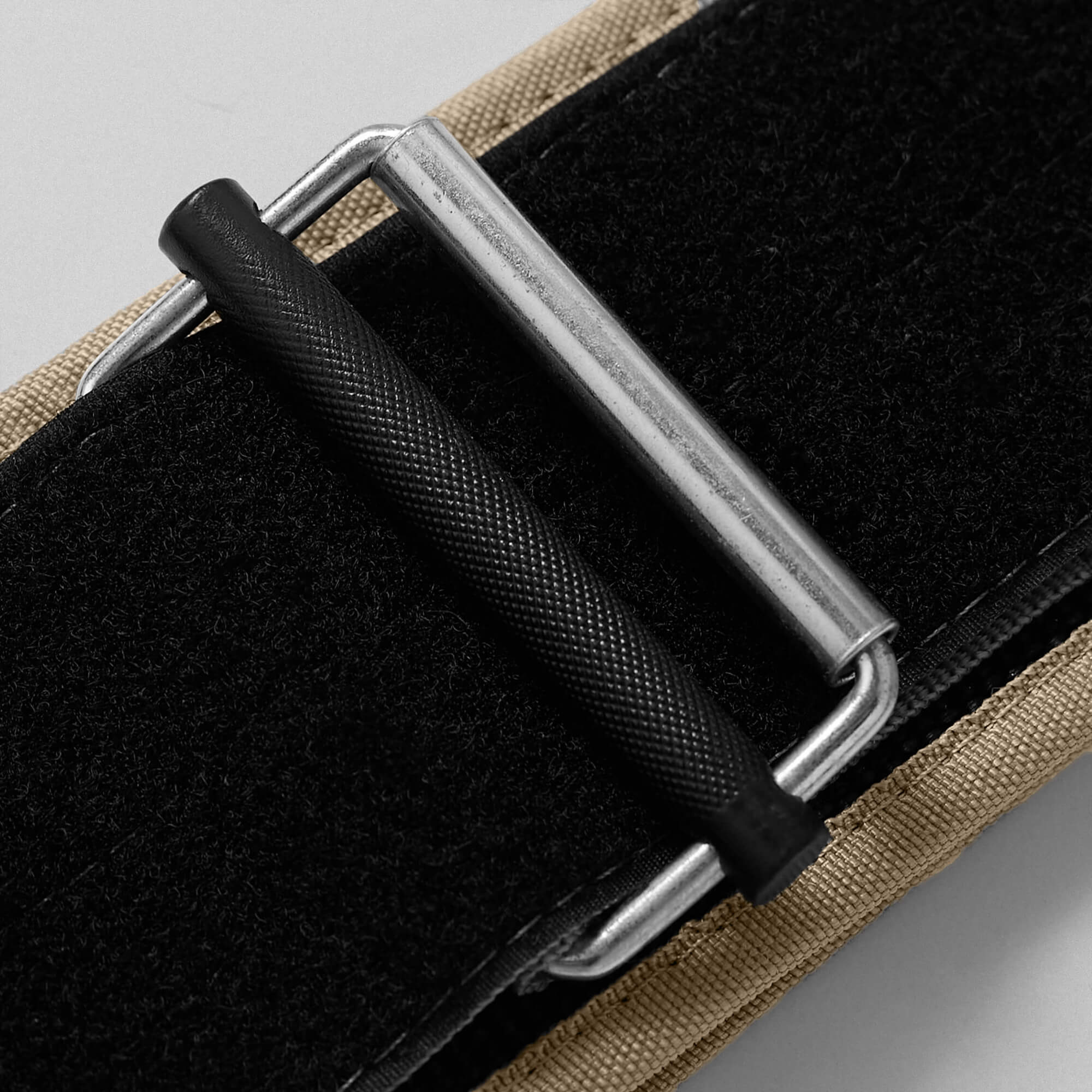 Quick Locking Weightlifting Belt | Premium Back Support - Desert Sand - Image 5