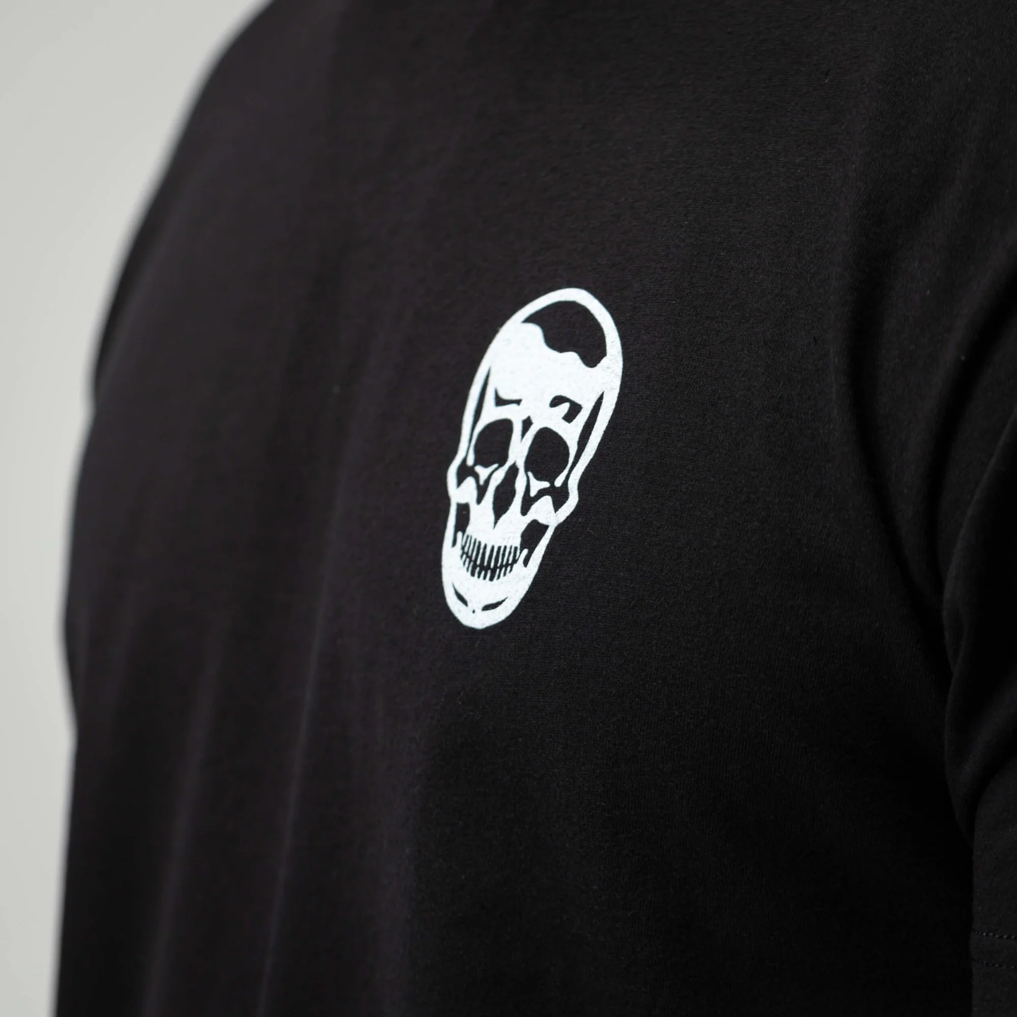 Gymreapers Stamp Tee - Black/White - Image 3