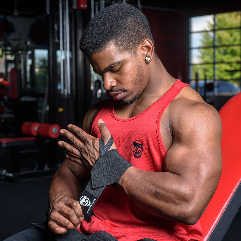 Gymreapers Stiff Wrist Wraps - Heavy Duty Wrist Support - Image 4