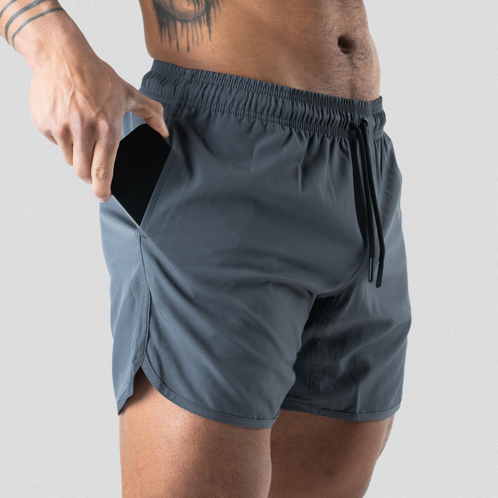 Training Shorts - Gray - Image 6