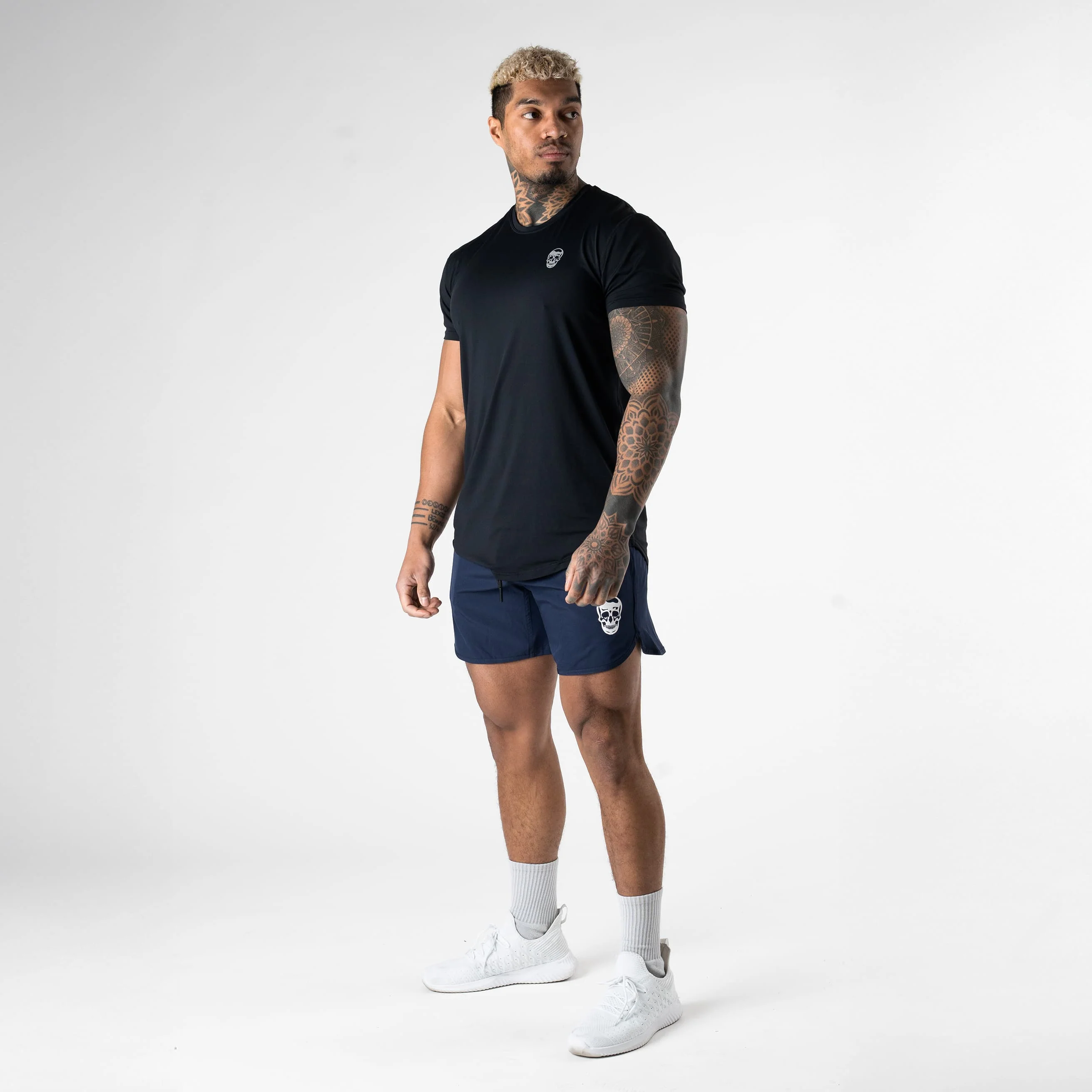 Training Shorts - Navy - Image 7