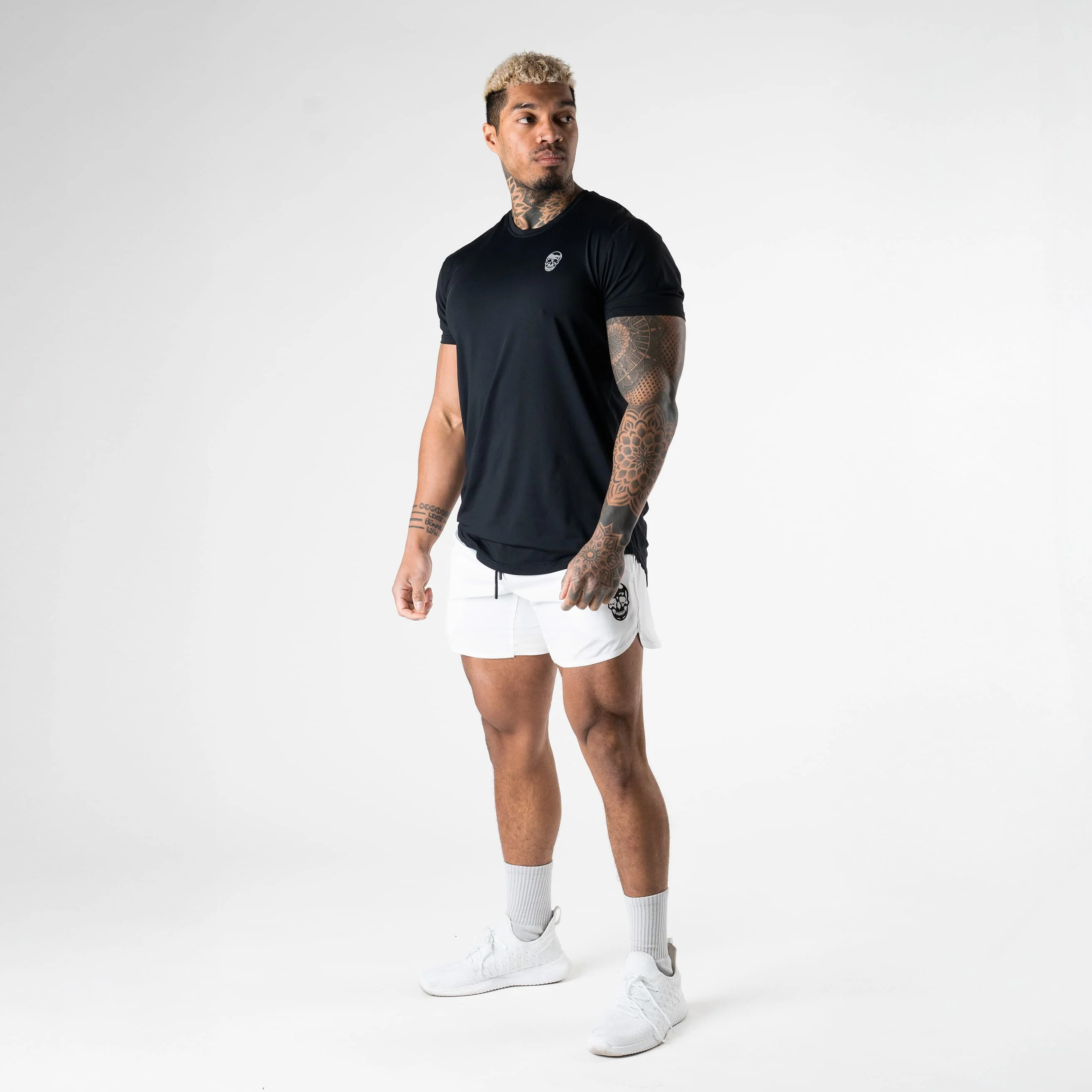 Training Shorts - White - Image 6