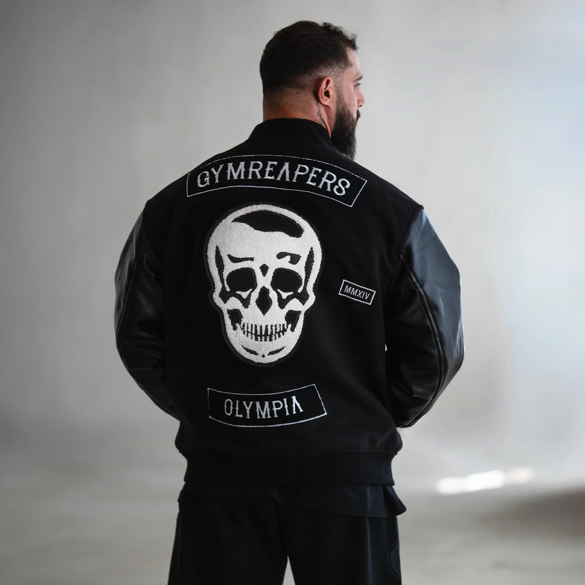 Gymreapers x Olympia Varsity Jacket - Image 4