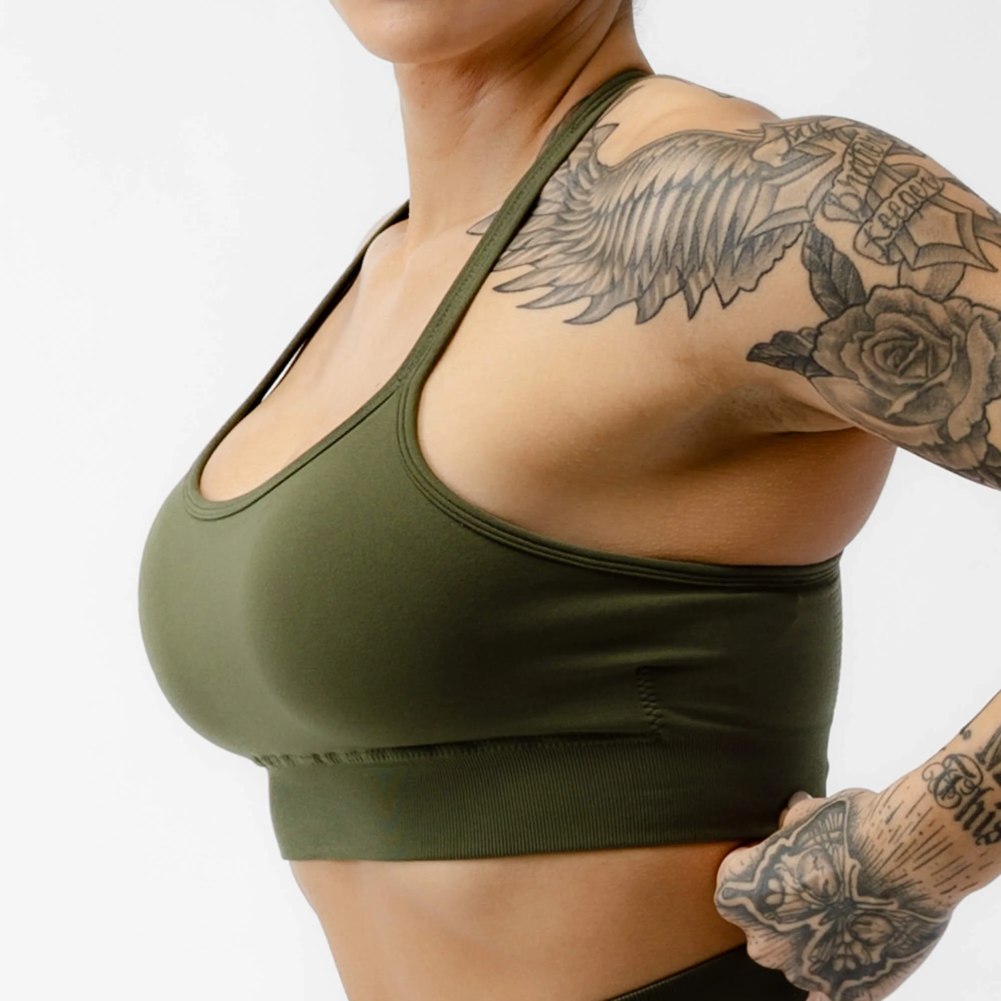 Halo Bra - Vintage Green - Image 2