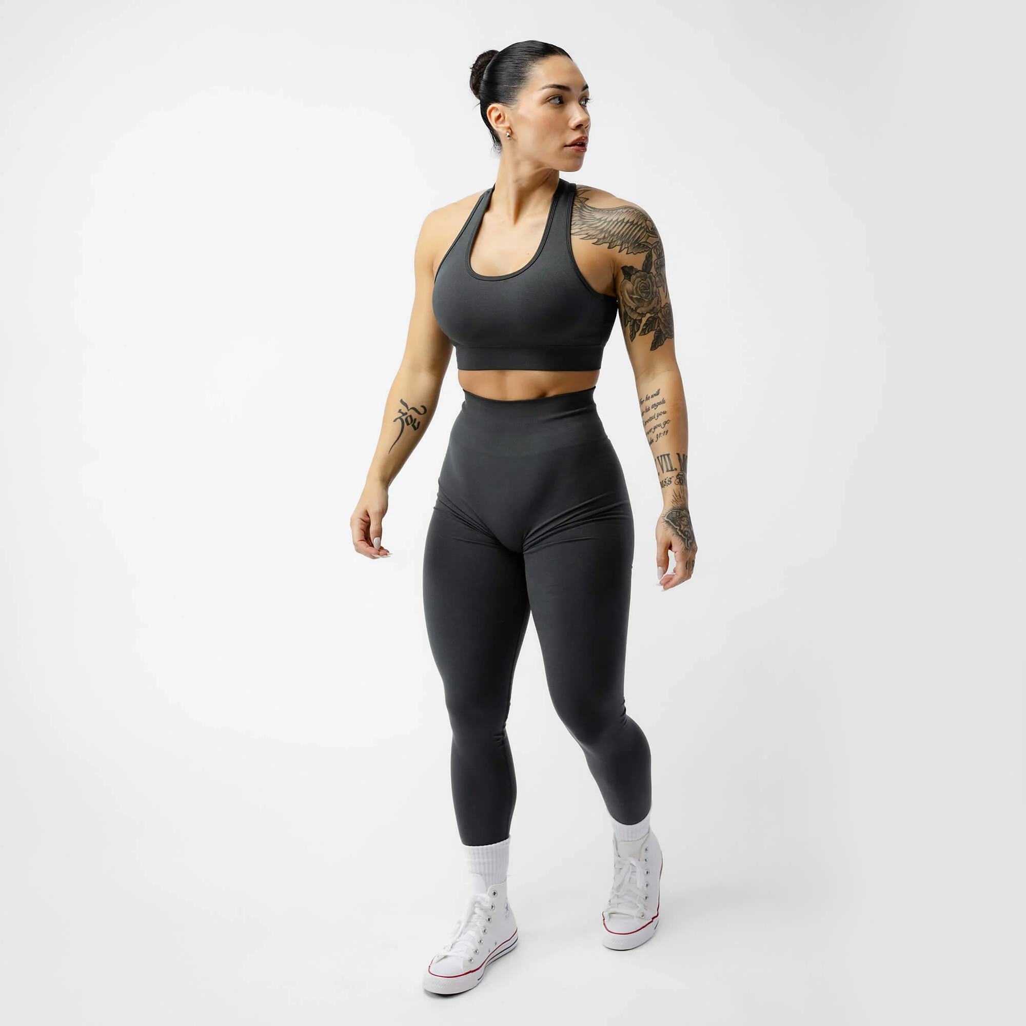 Halo Leggings - Charcoal - Image 4