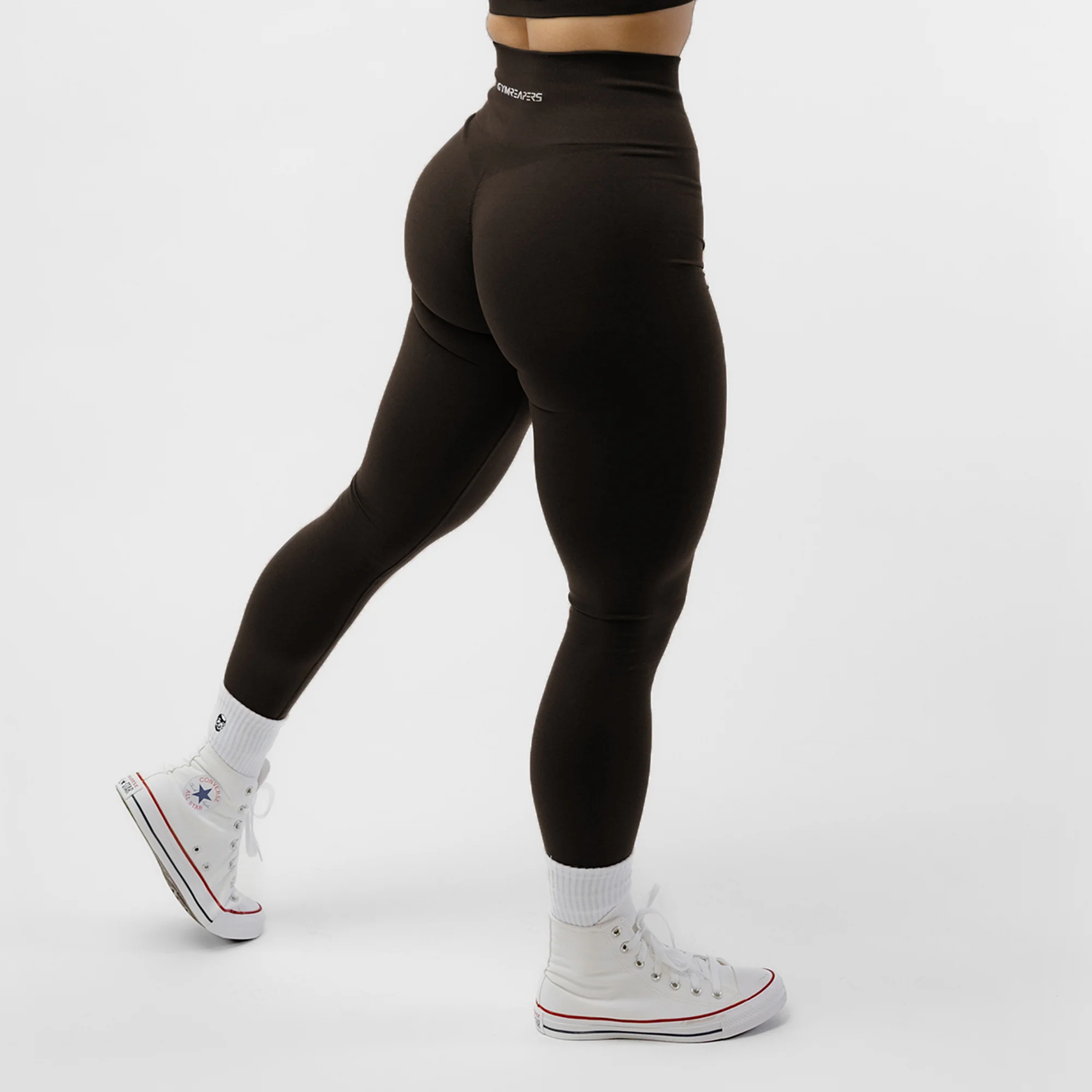 Halo Leggings - Chocolate - Image 2
