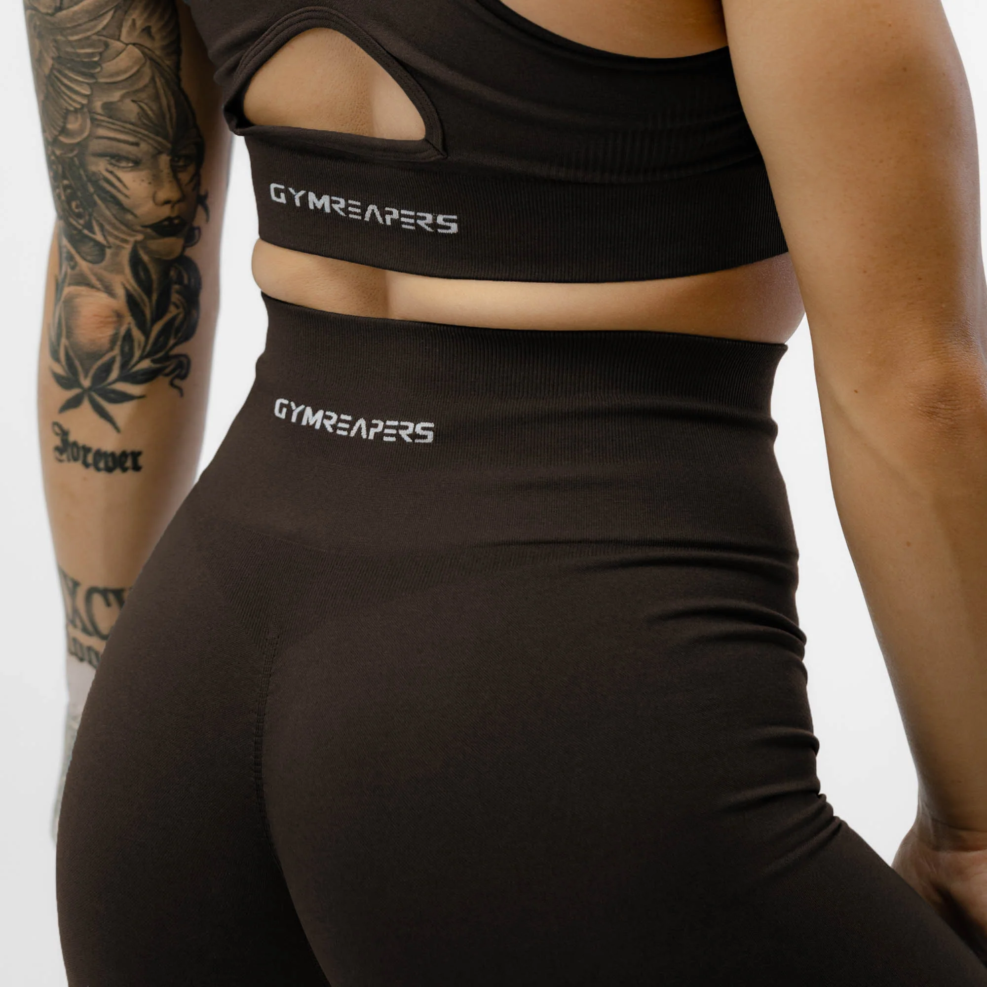 Halo Leggings - Chocolate - Image 3