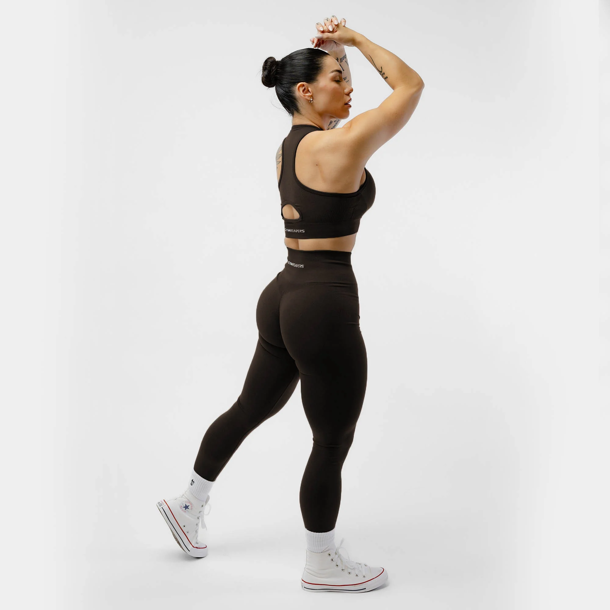Halo Leggings - Chocolate - Image 5