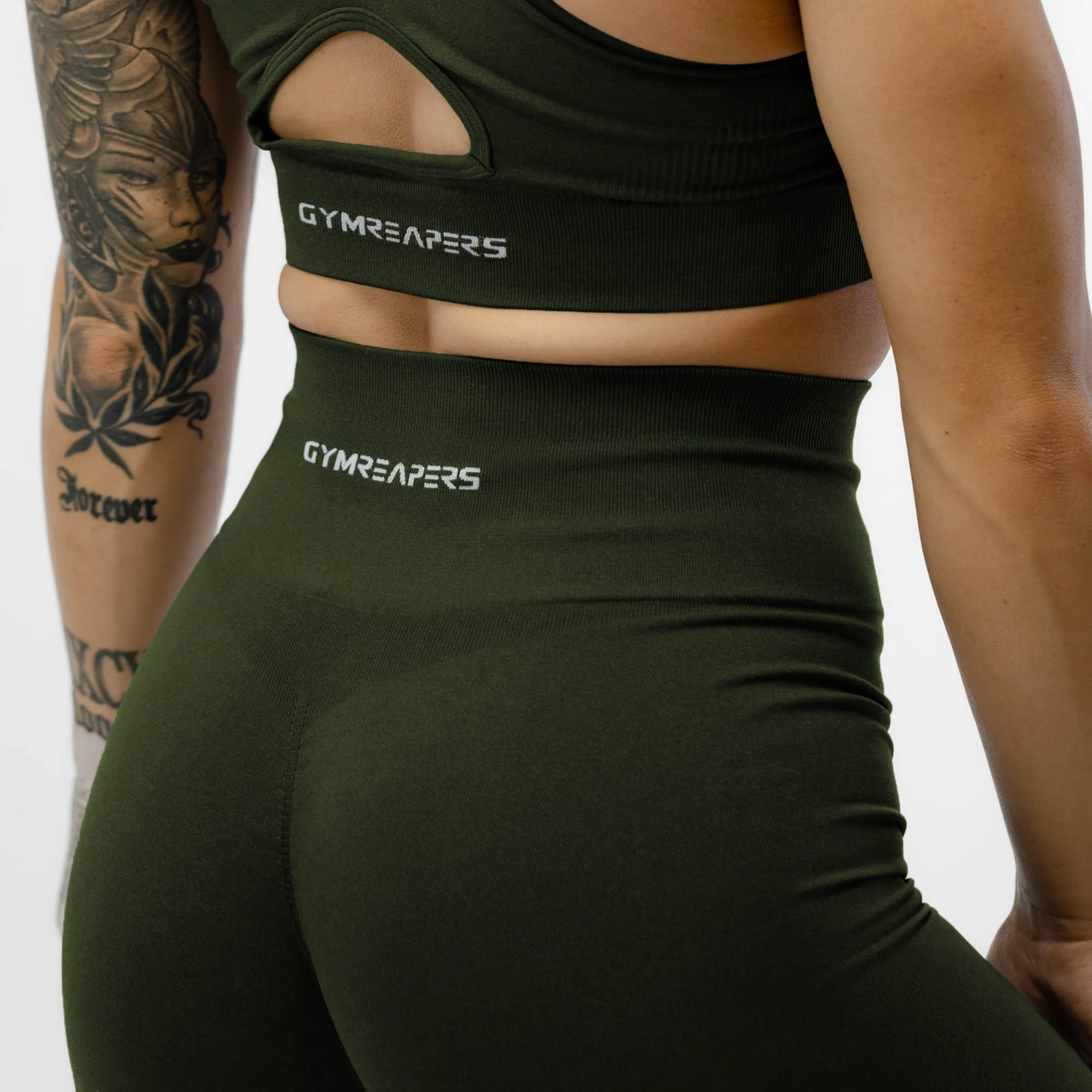 Halo Leggings - Ranger Green - Image 3