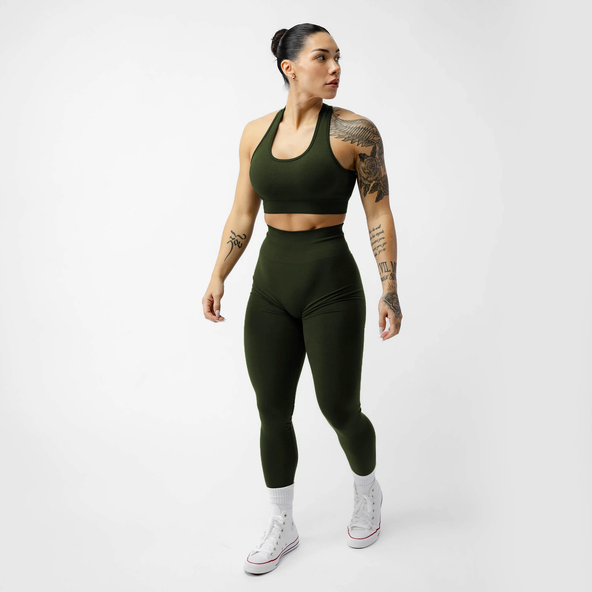 Halo Leggings - Ranger Green - Image 4