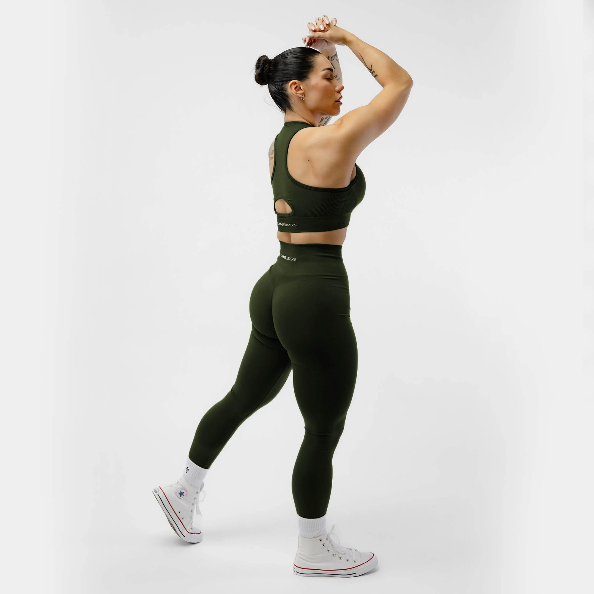 Halo Leggings - Ranger Green - Image 5