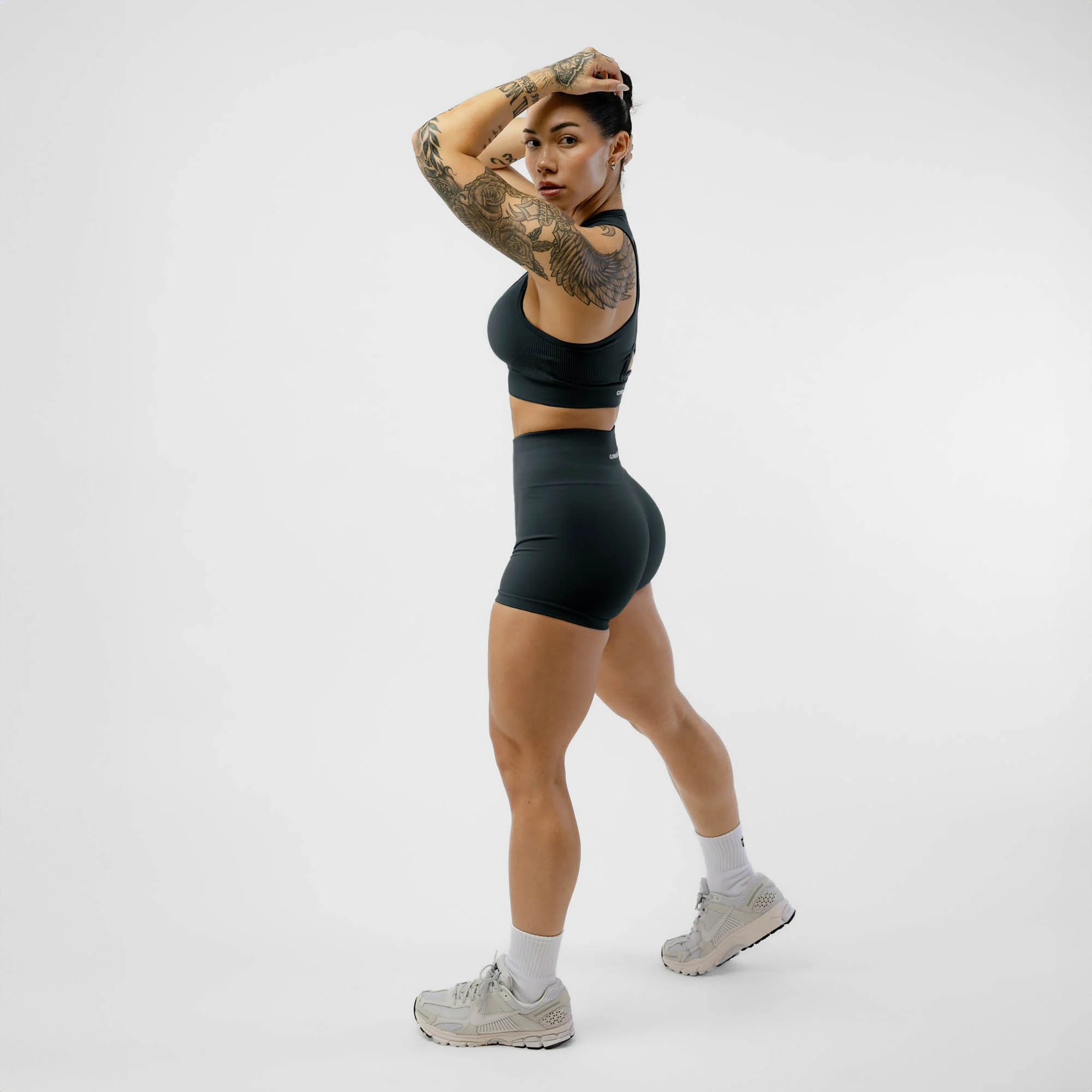 Halo Shorts - Charcoal - Image 3