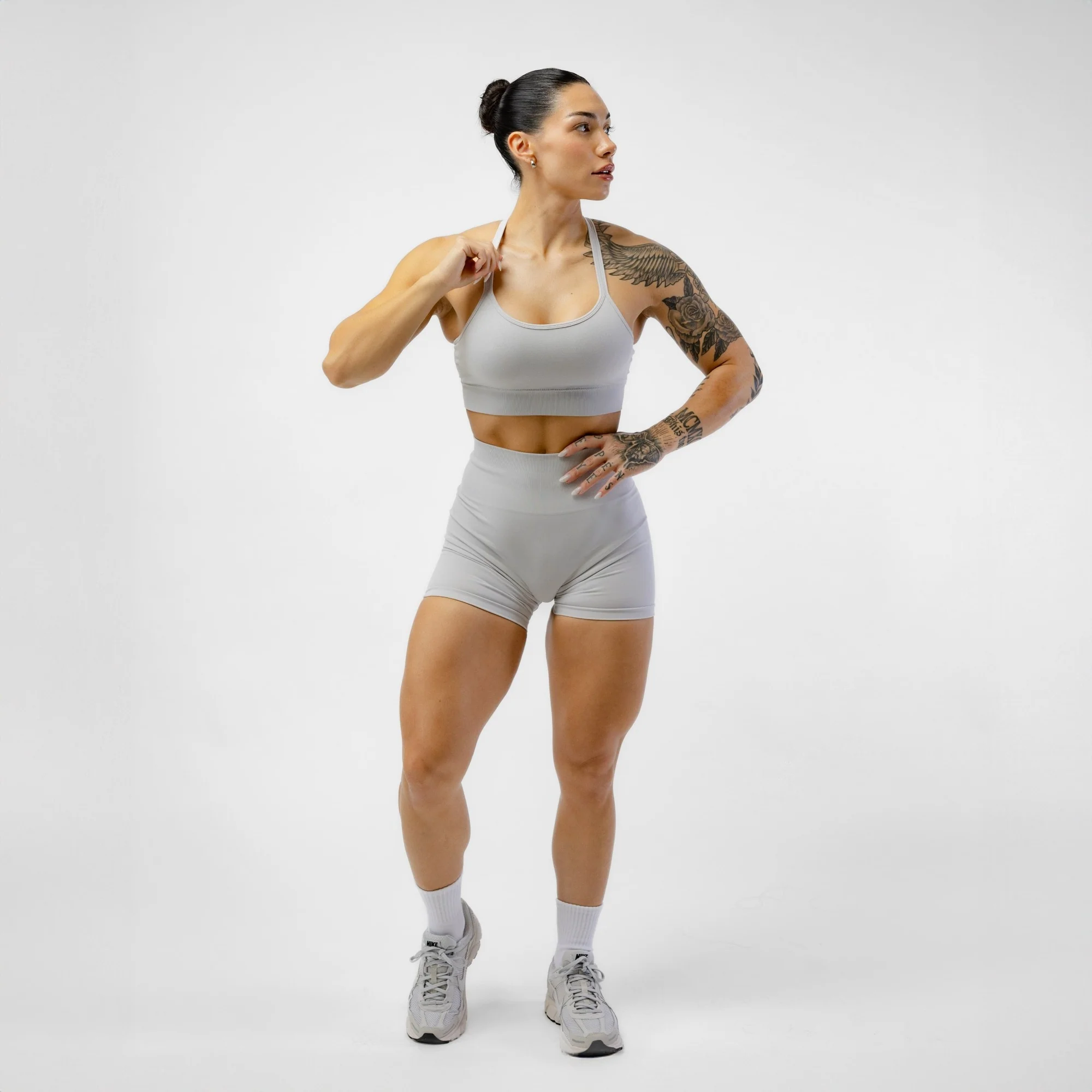 Halo Shorts - Pearl - Image 4