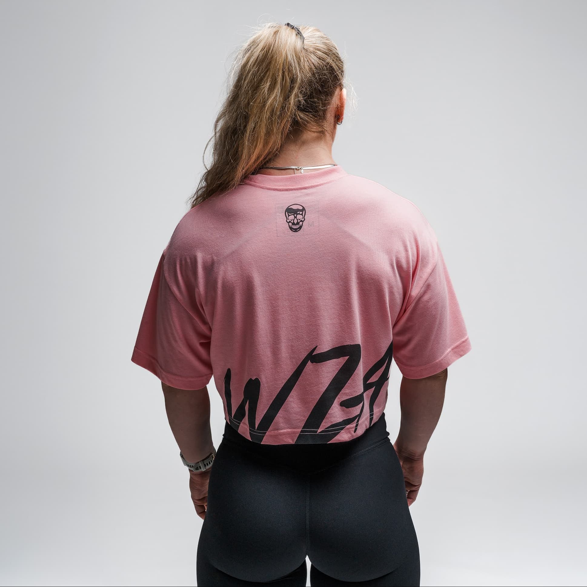 Heatstroke Cropped Tee - Pink