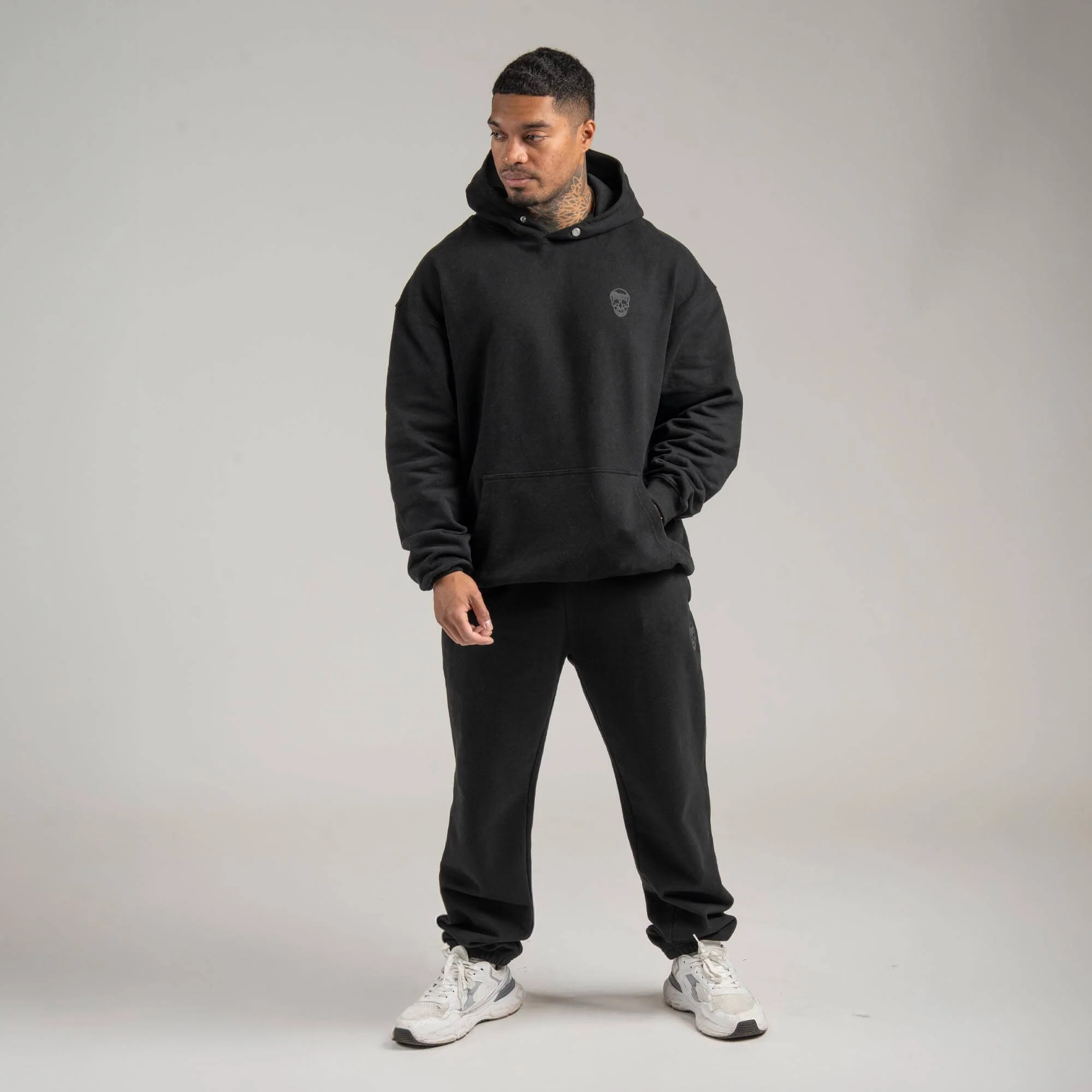 Heavyweight Hoodie - Black - Image 4