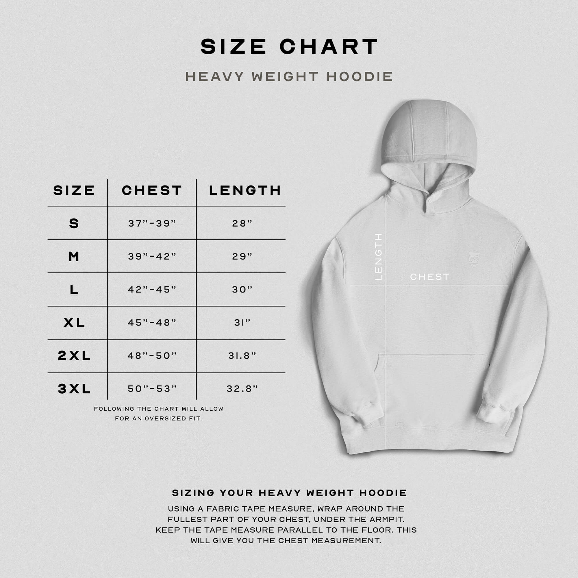 Heavyweight Hoodie - Light Heather Gray - Image 7