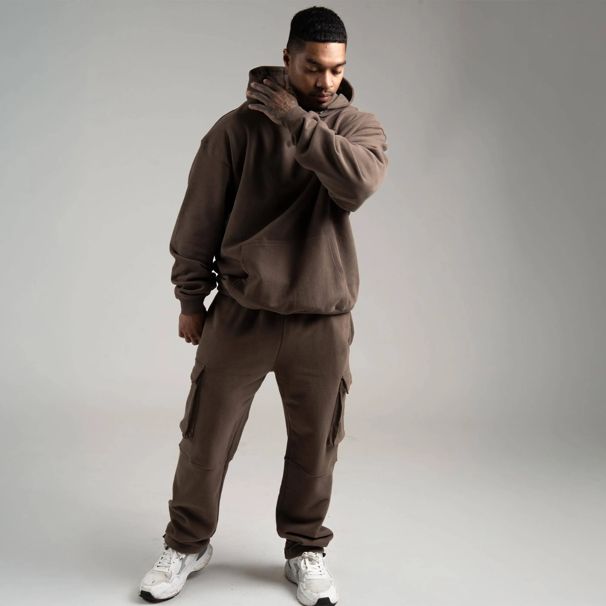 Heavyweight Hoodie - Toffee - Image 4