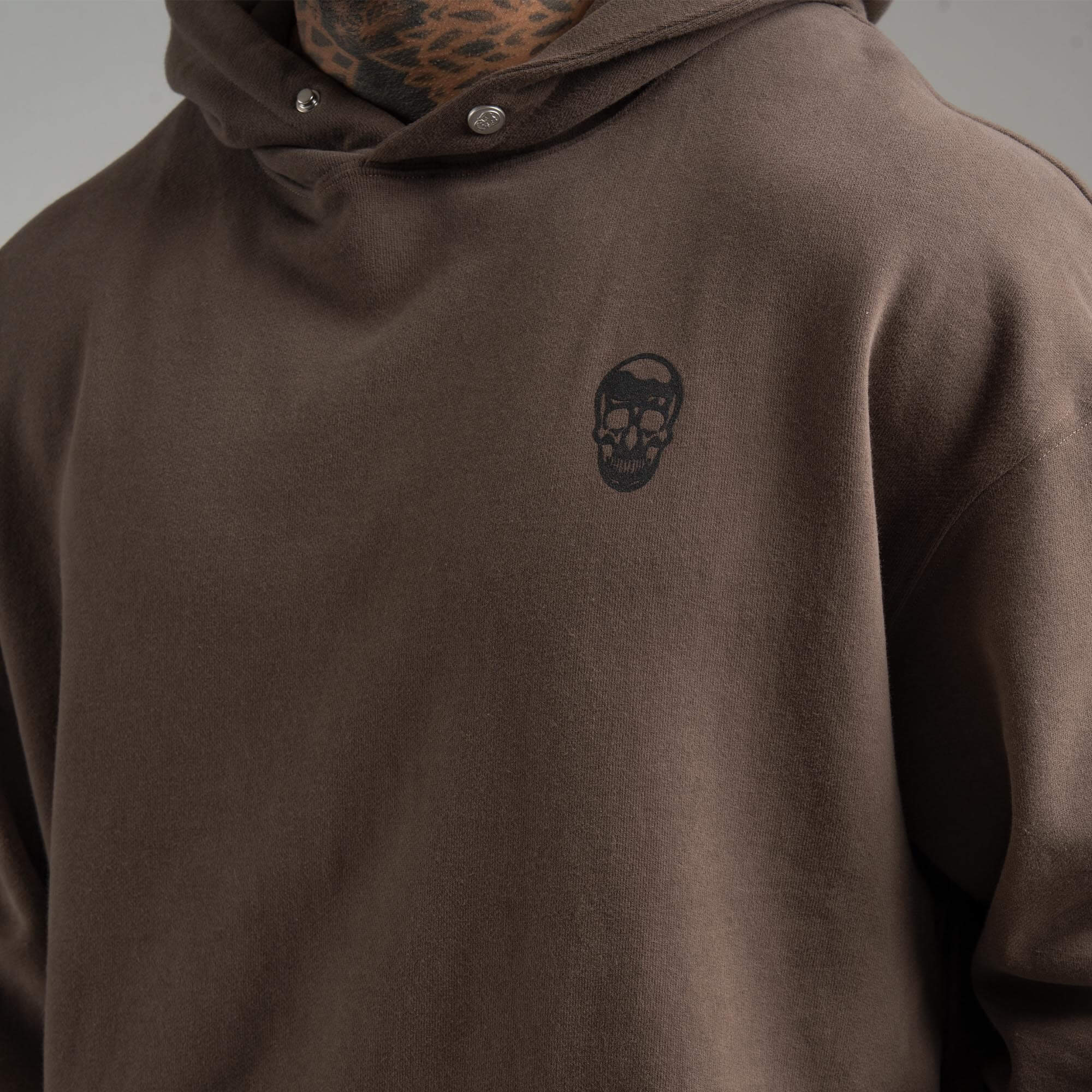 Heavyweight Hoodie - Toffee - Image 6