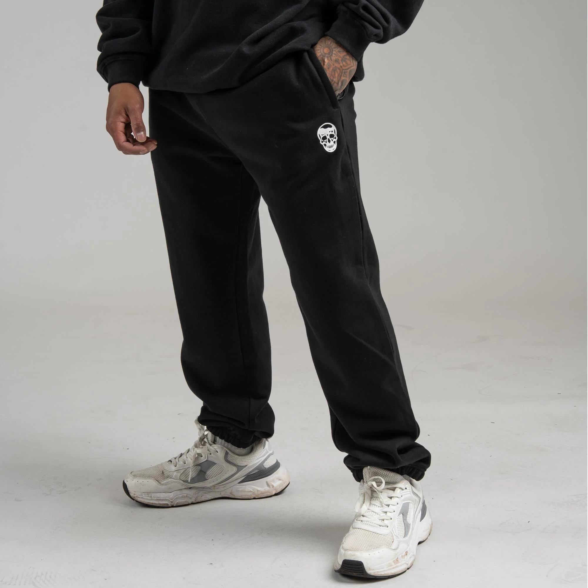 Heavyweight Warm-Up Set - Black/White - Image 6