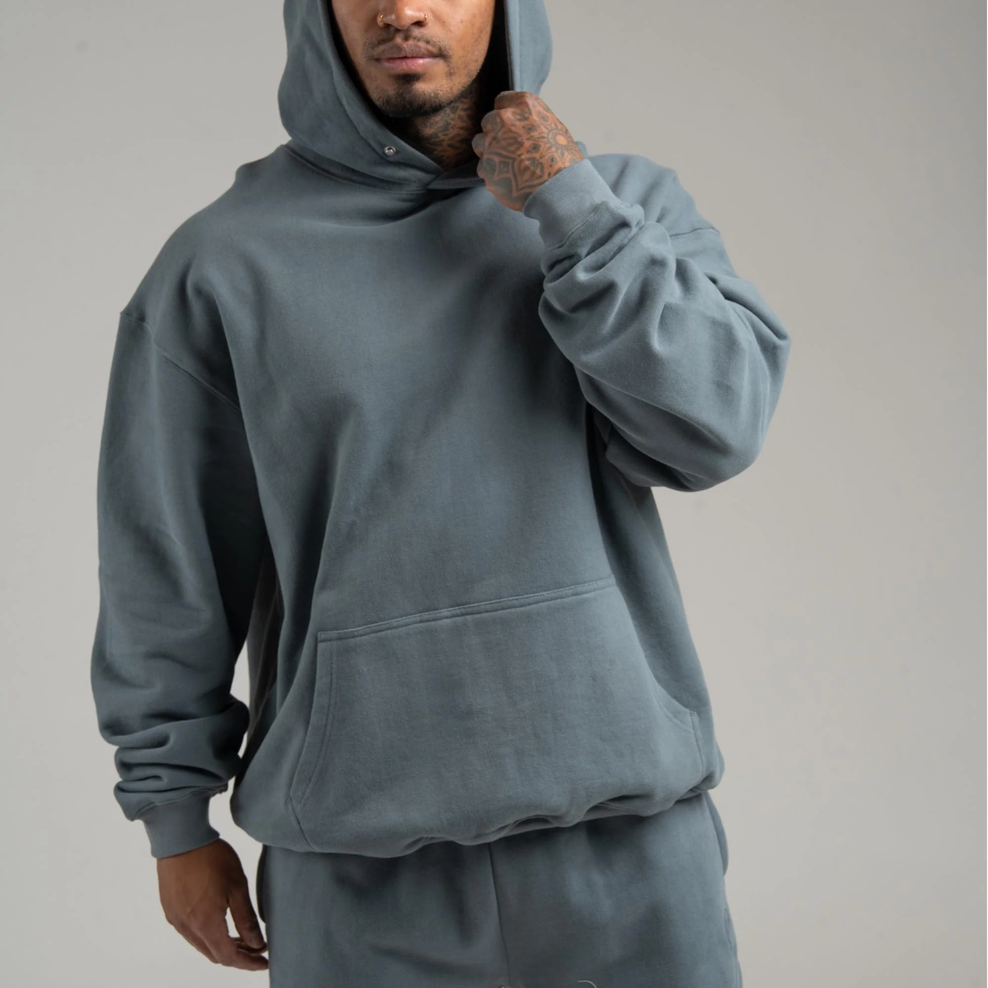 Heavyweight Hoodie - Lake - Image 4