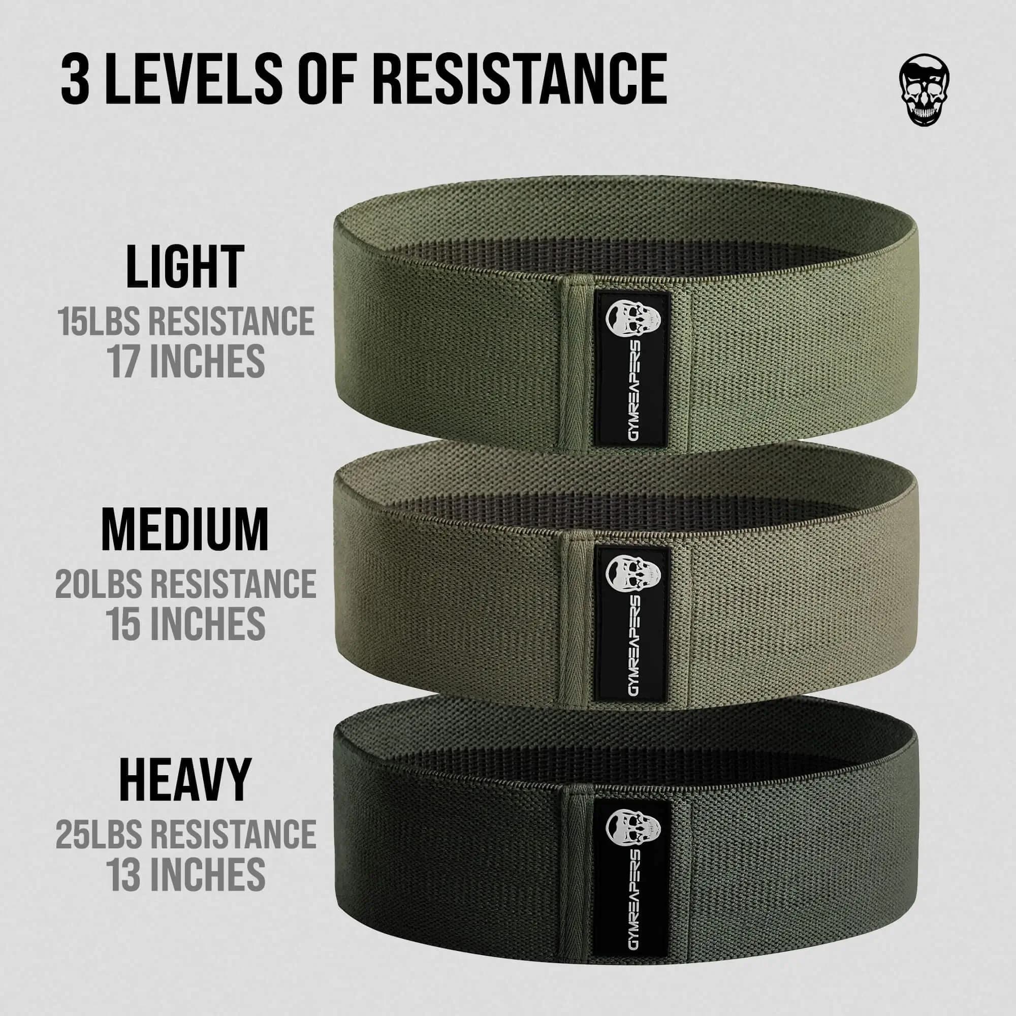 Hip Bands 3-Pack - Military Green - Image 6