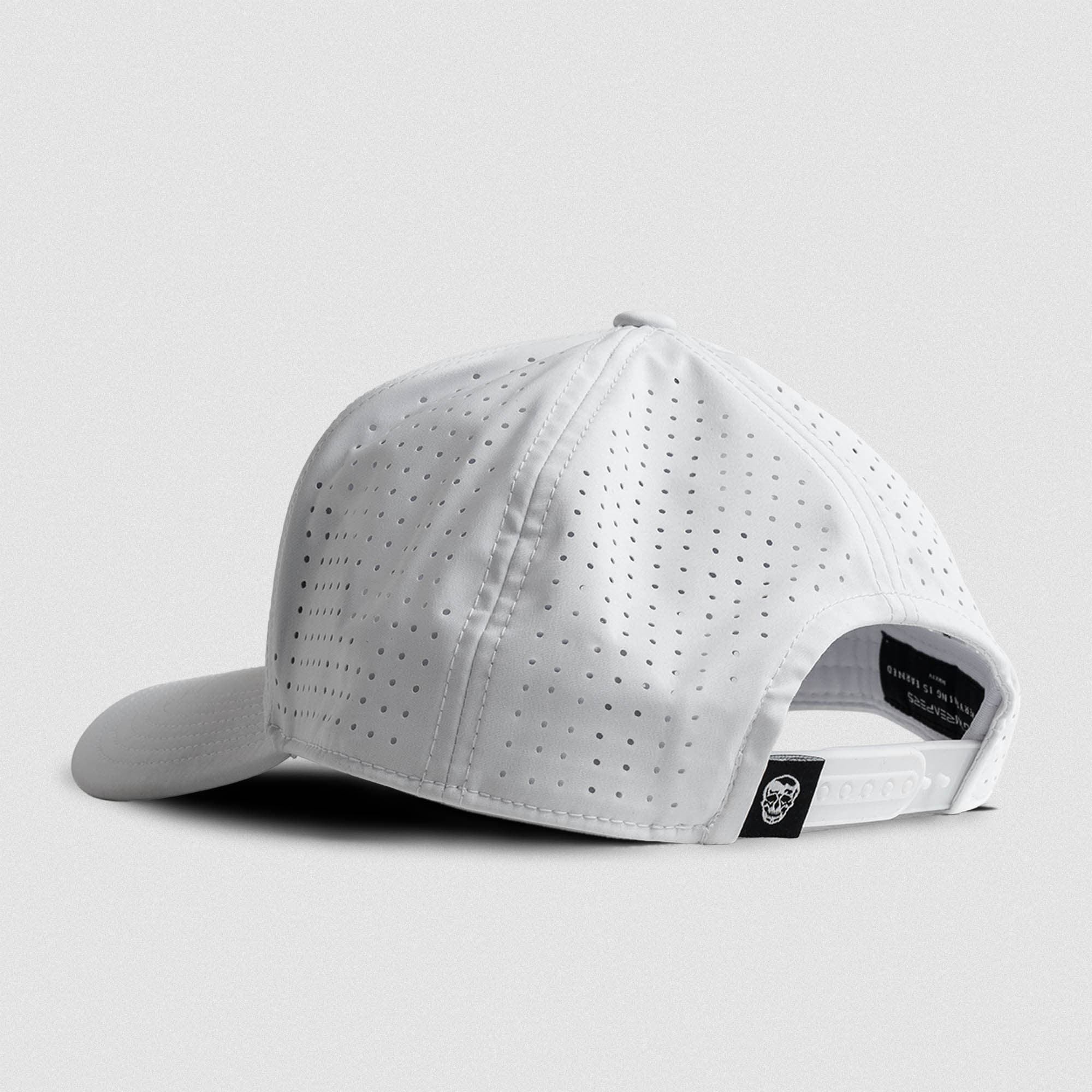 Hybrid Performance 5-Panel Hat - White/White - Image 2