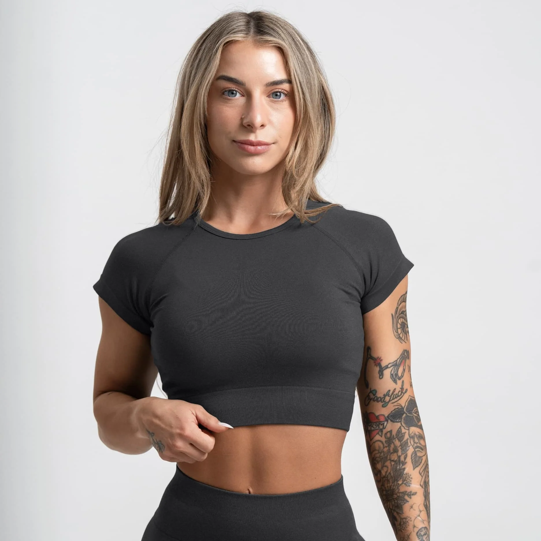 Infinity Cropped Tee - Image 45