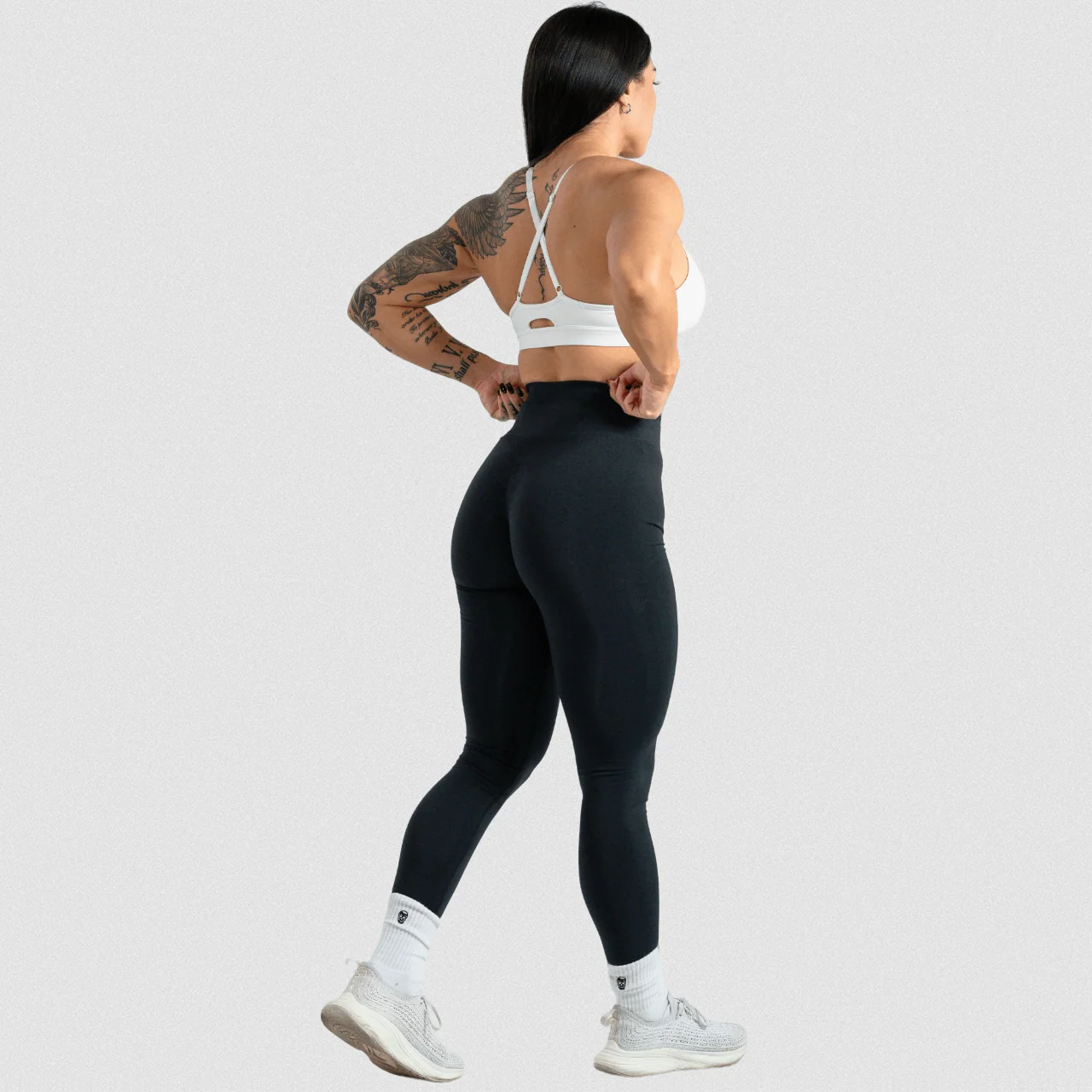 Infinity Leggings - Black Marl - Image 4