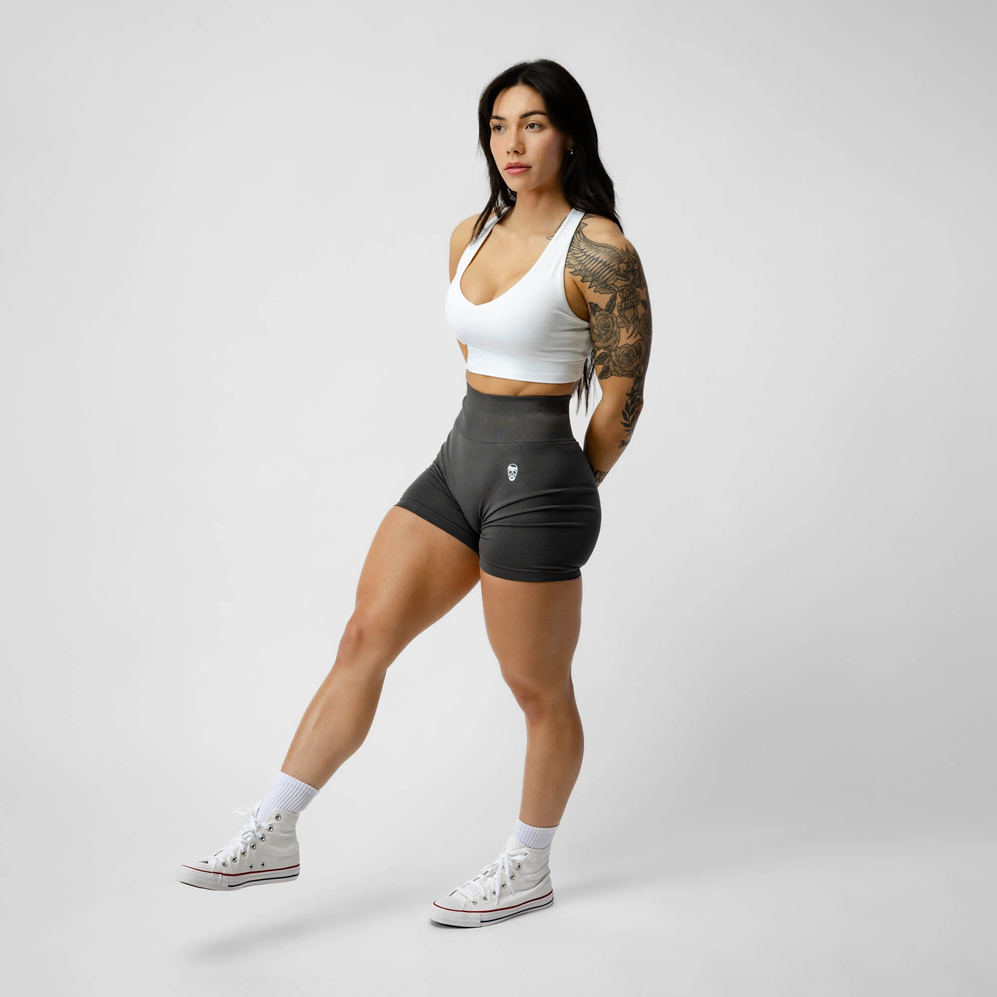 Infinity Shorts - Flat Gray - Image 2
