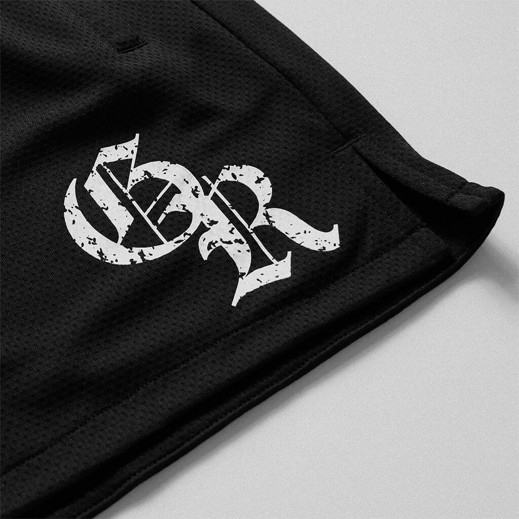 Initial Shorts - Black/White - Image 3