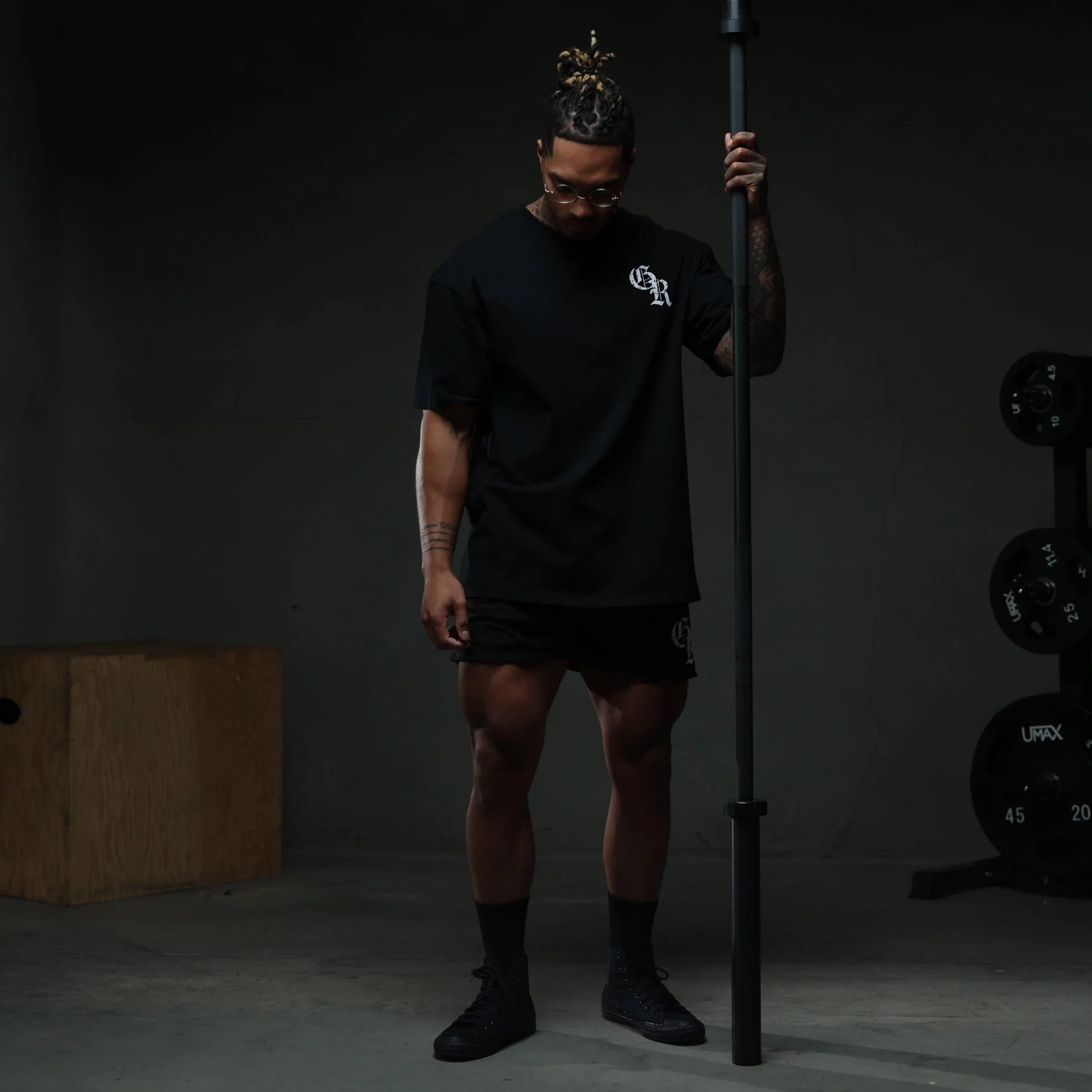 Initial Tee - Black/White - Image 4