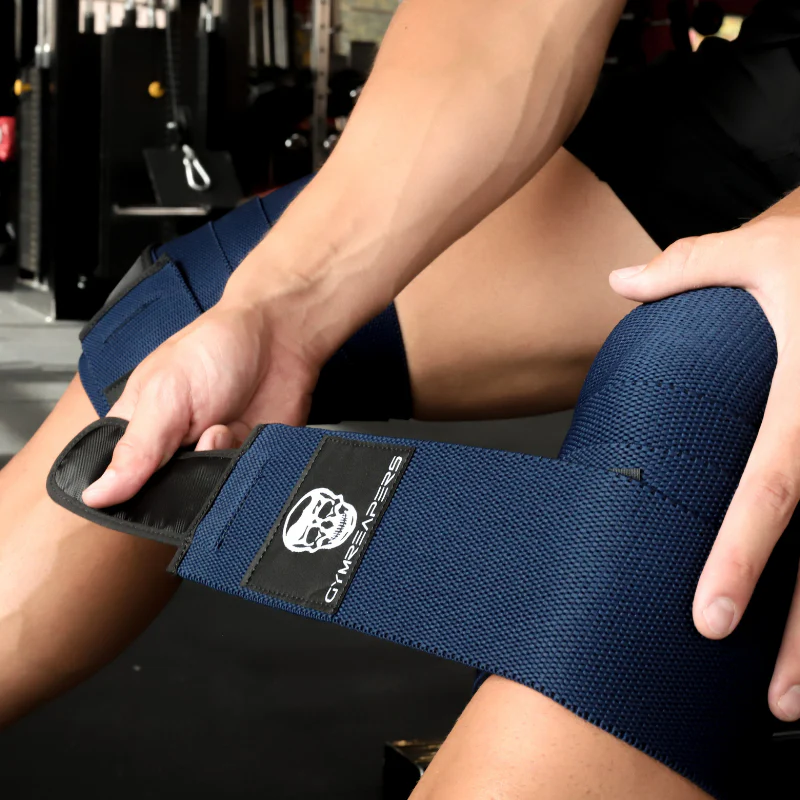Gymreapers Knee Wraps - Red - Image 3