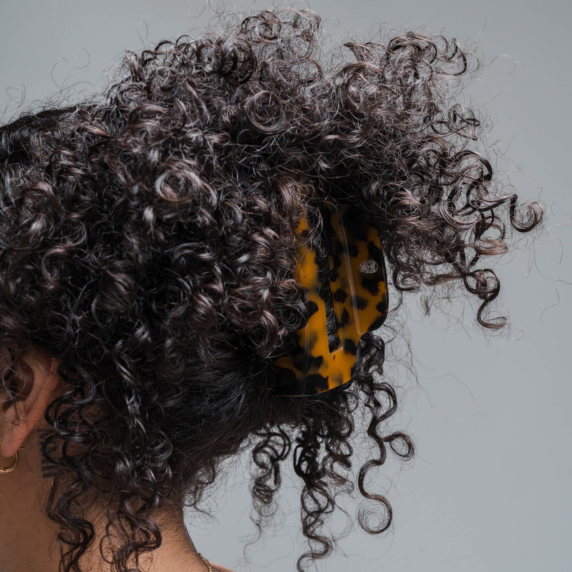 Large Claw Clip - Tortoise Shell Brown - Image 6