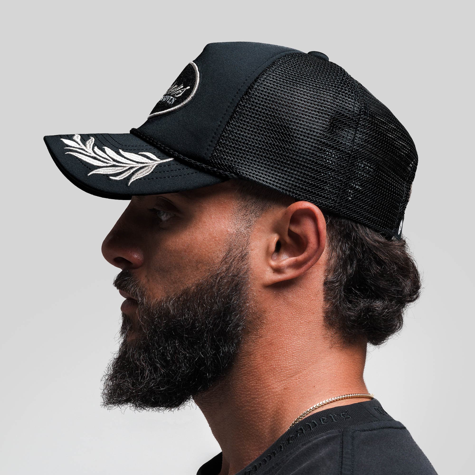 Laurel Foam Trucker Hat - Black - Image 4