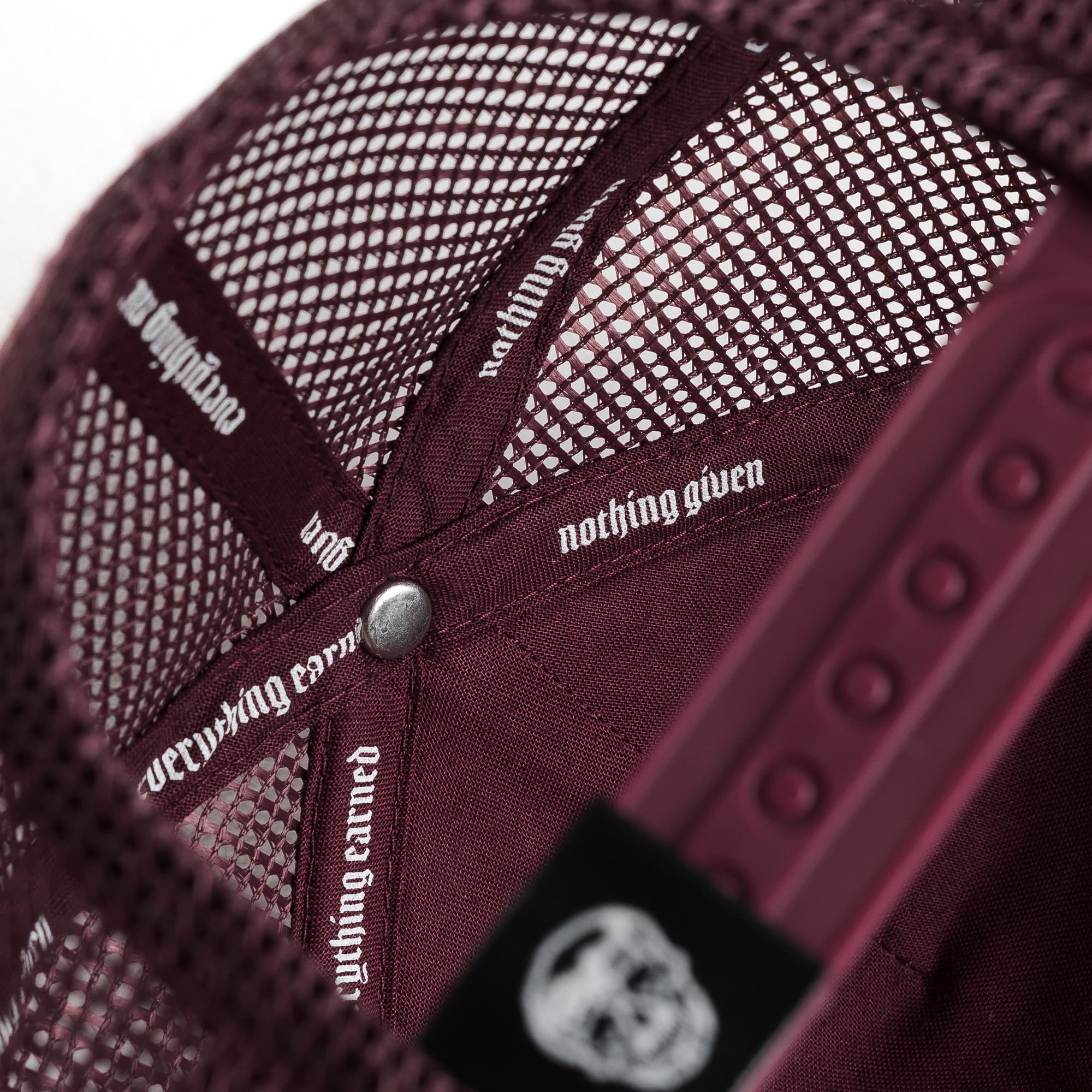 Laurel Foam Trucker Hat - Maroon - Image 3