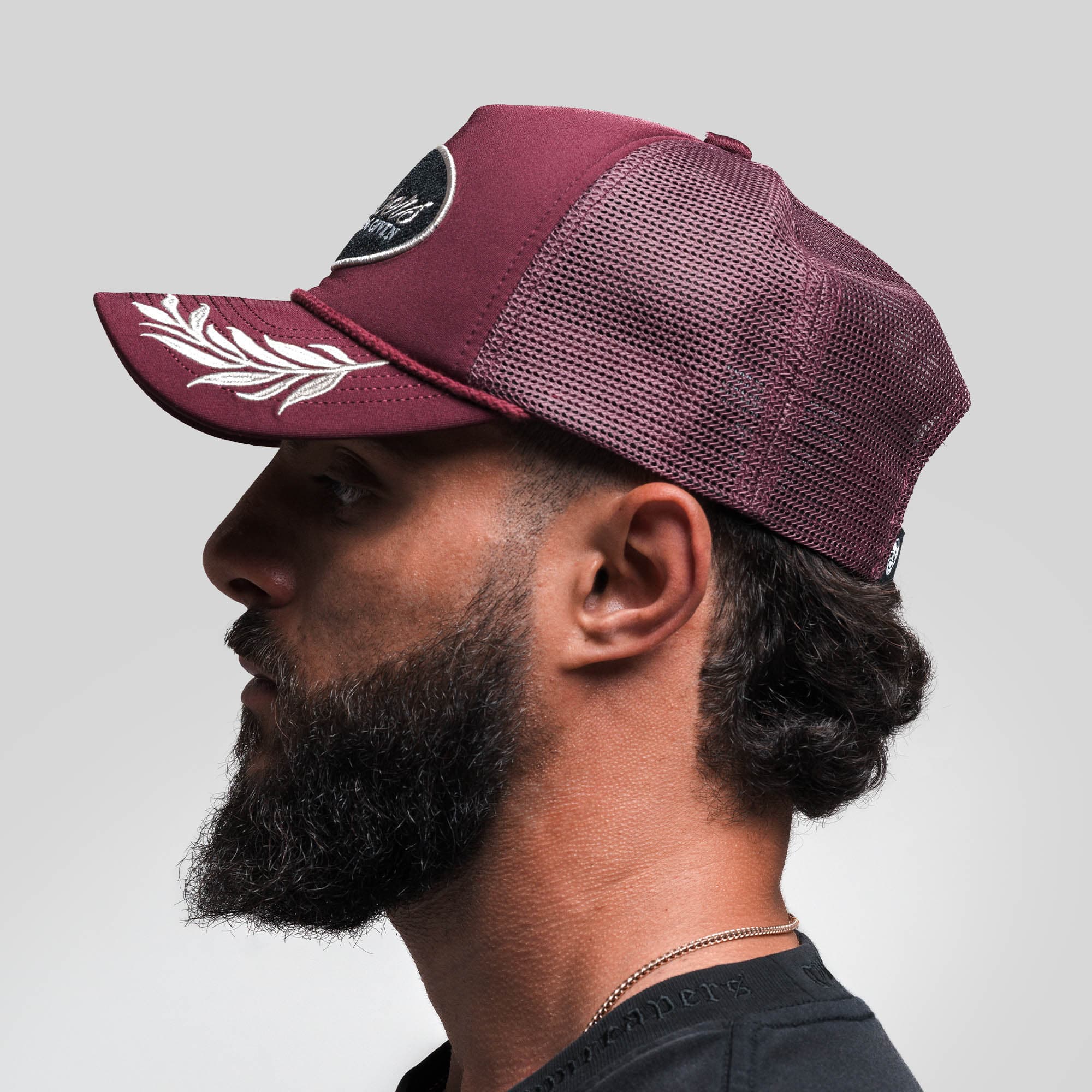 Laurel Foam Trucker Hat - Maroon - Image 5