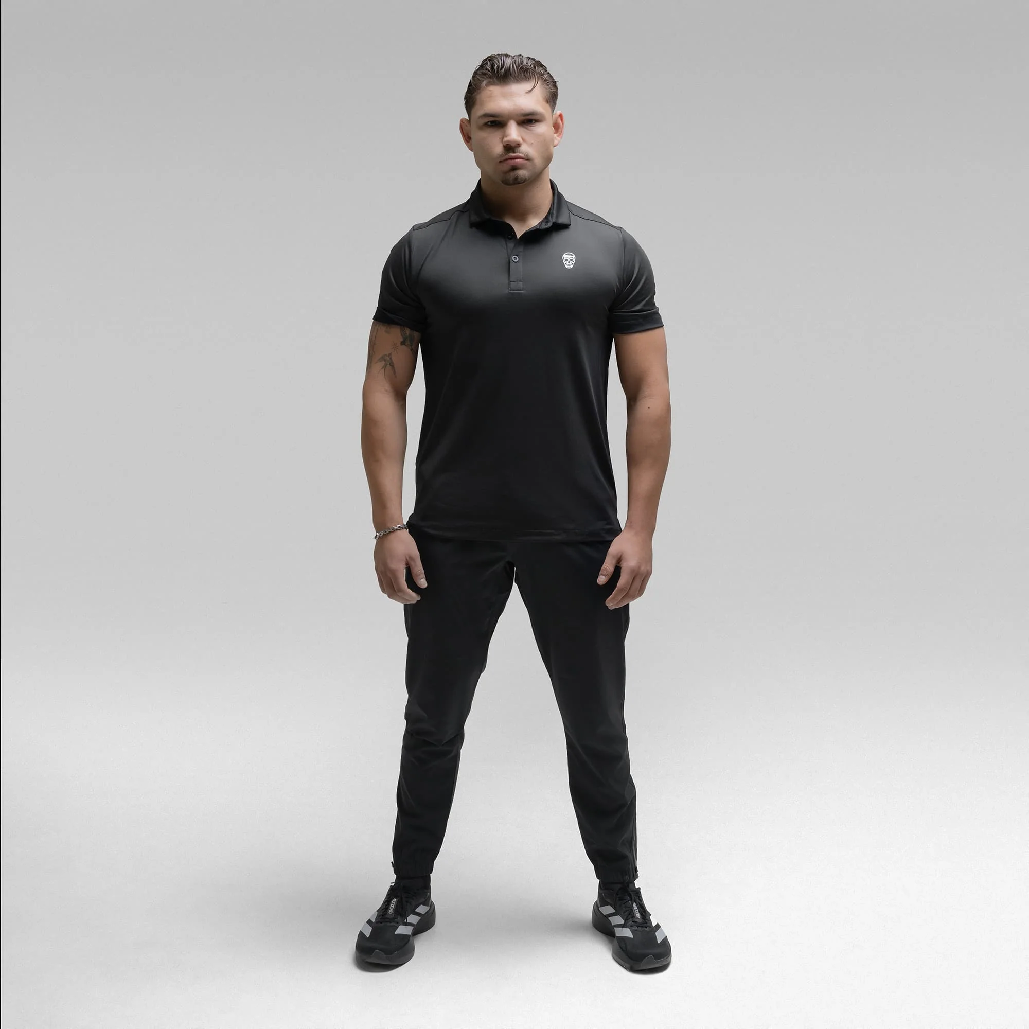 Legion Polo - Black/White - Image 3