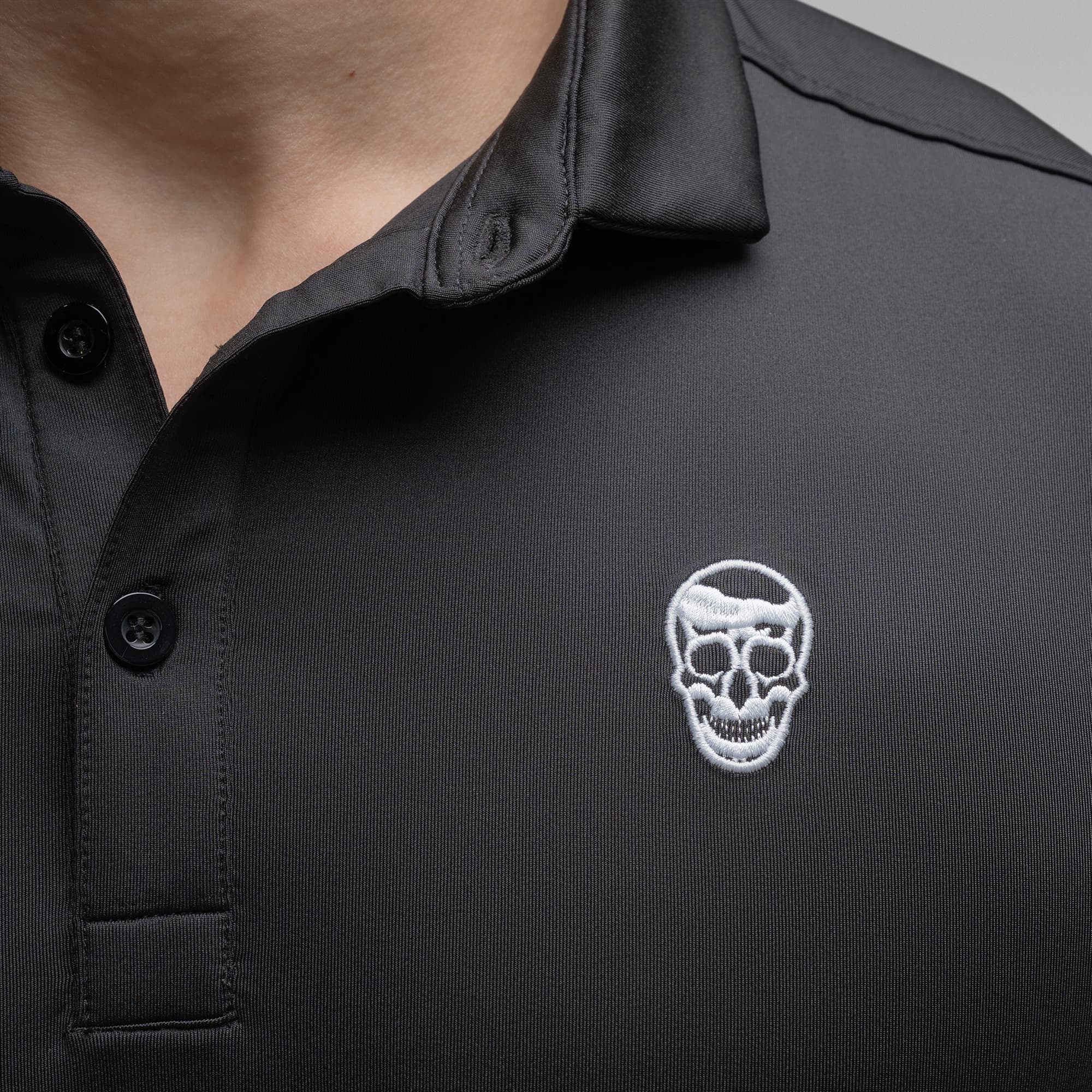 Legion Polo - Black/White - Image 4