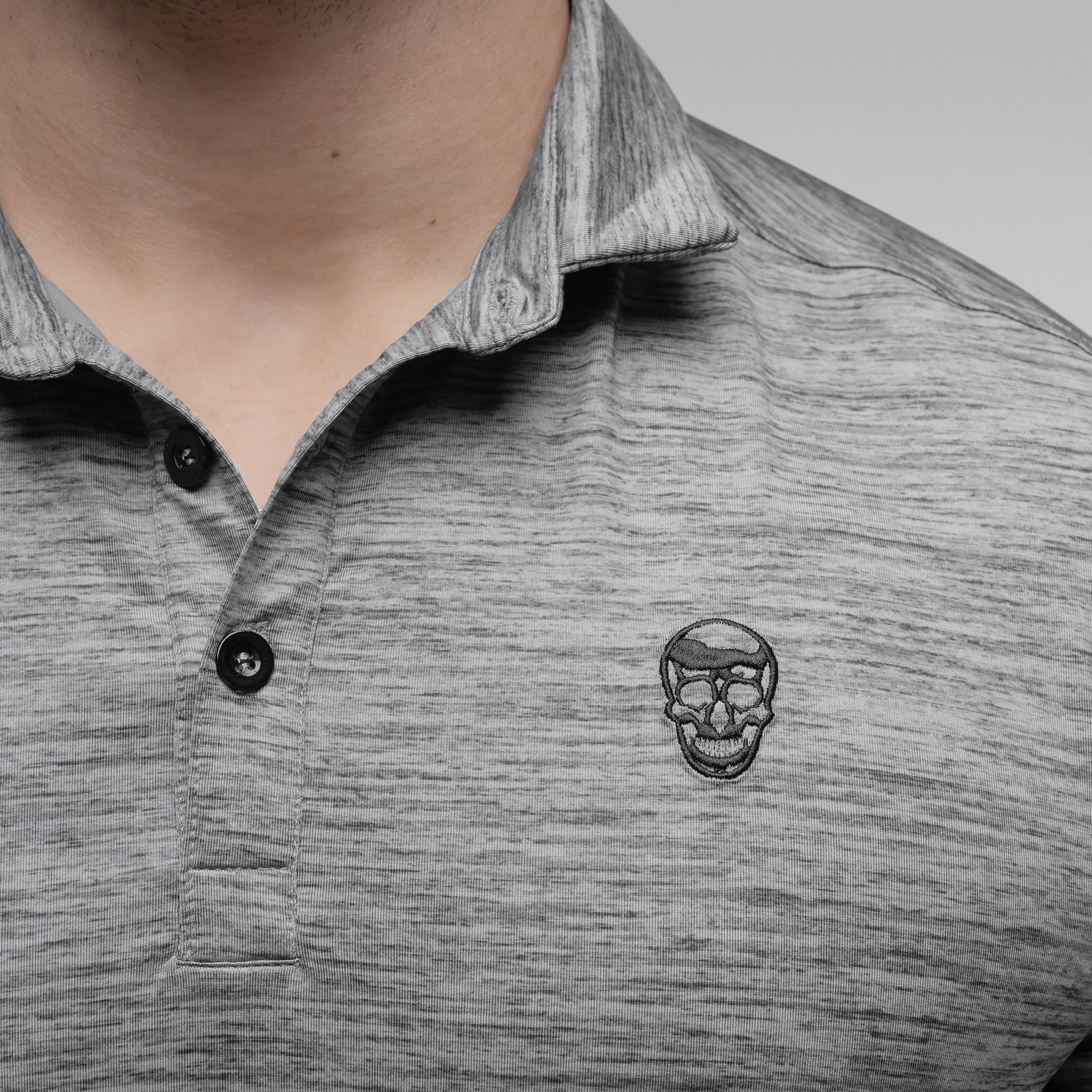 Legion Polo - Heather Gray - Image 4