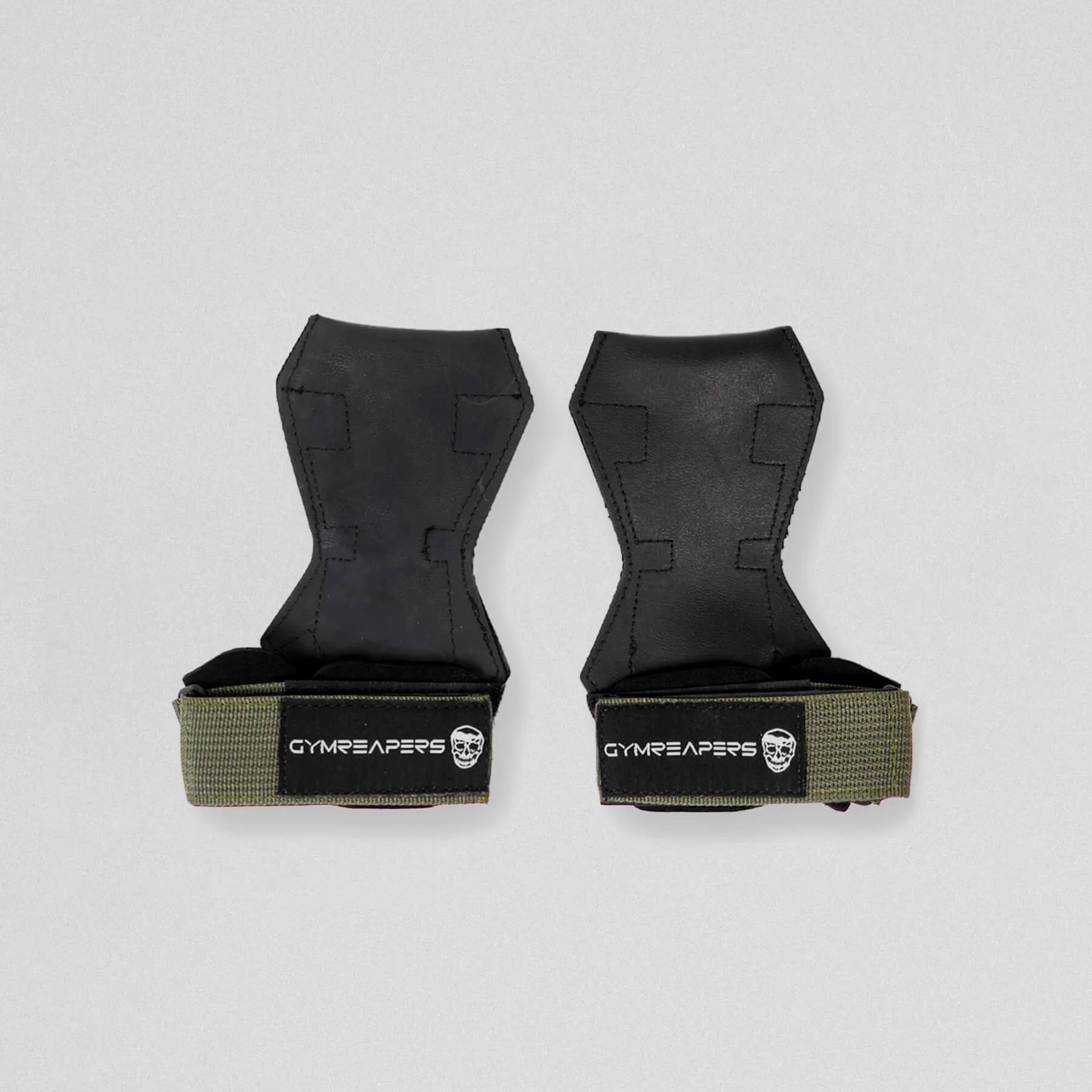 Gymreapers Lifting Grips - Green - Image 3