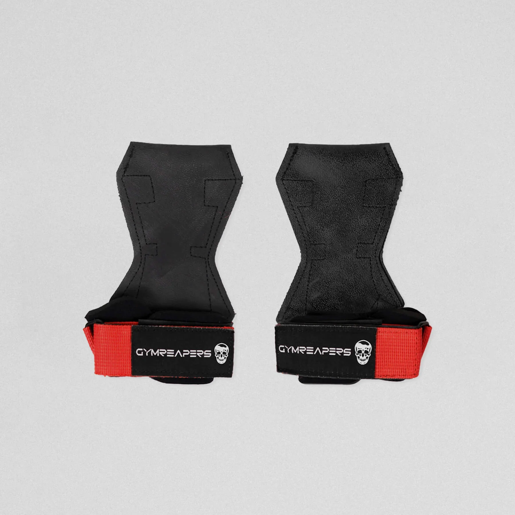 Gymreapers Lifting Grips - Red - Image 3