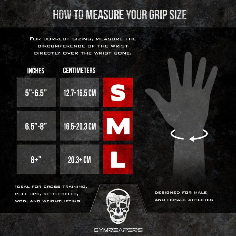 Gymreapers Lifting Grips - Red - Image 9