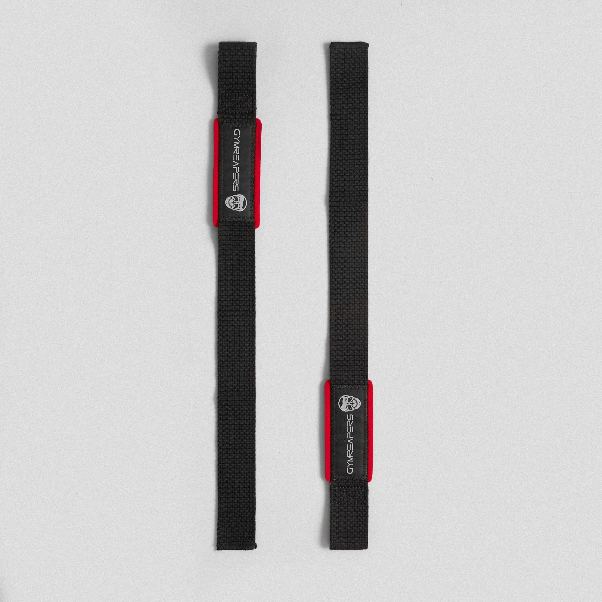 Lifting Straps | Premium Padded Weightlifting Straps - Black/Red - Image 4