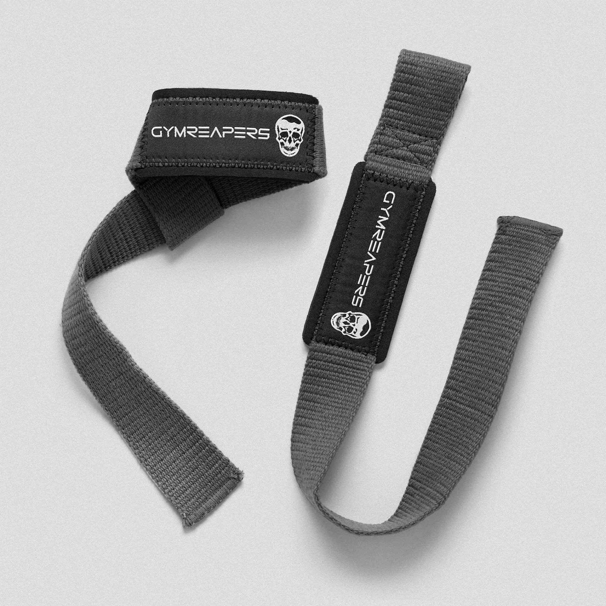 Lifting Straps | Premium Padded Weightlifting Straps - Gray - Image 3